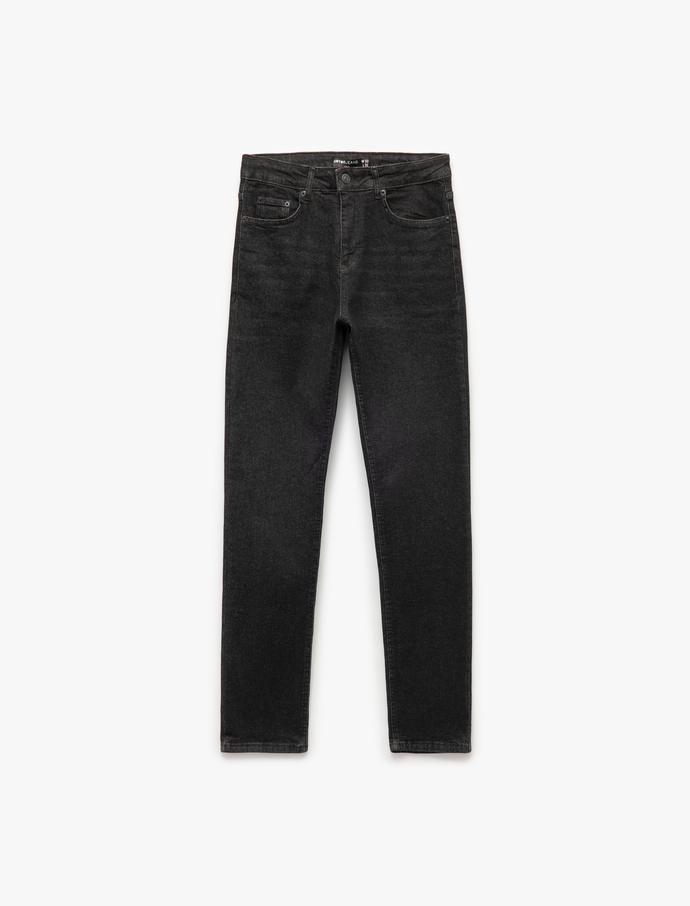   Pamuklu Normal Bel Slim Fit Jean Pantolon - Brad Jean