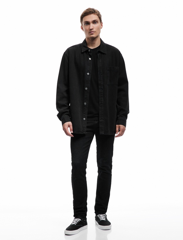 Pamuklu Normal Bel Slim Fit Jean Pantolon - Brad Jean_0