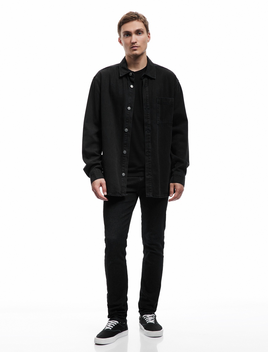   Pamuklu Normal Bel Slim Fit Jean Pantolon - Brad Jean
