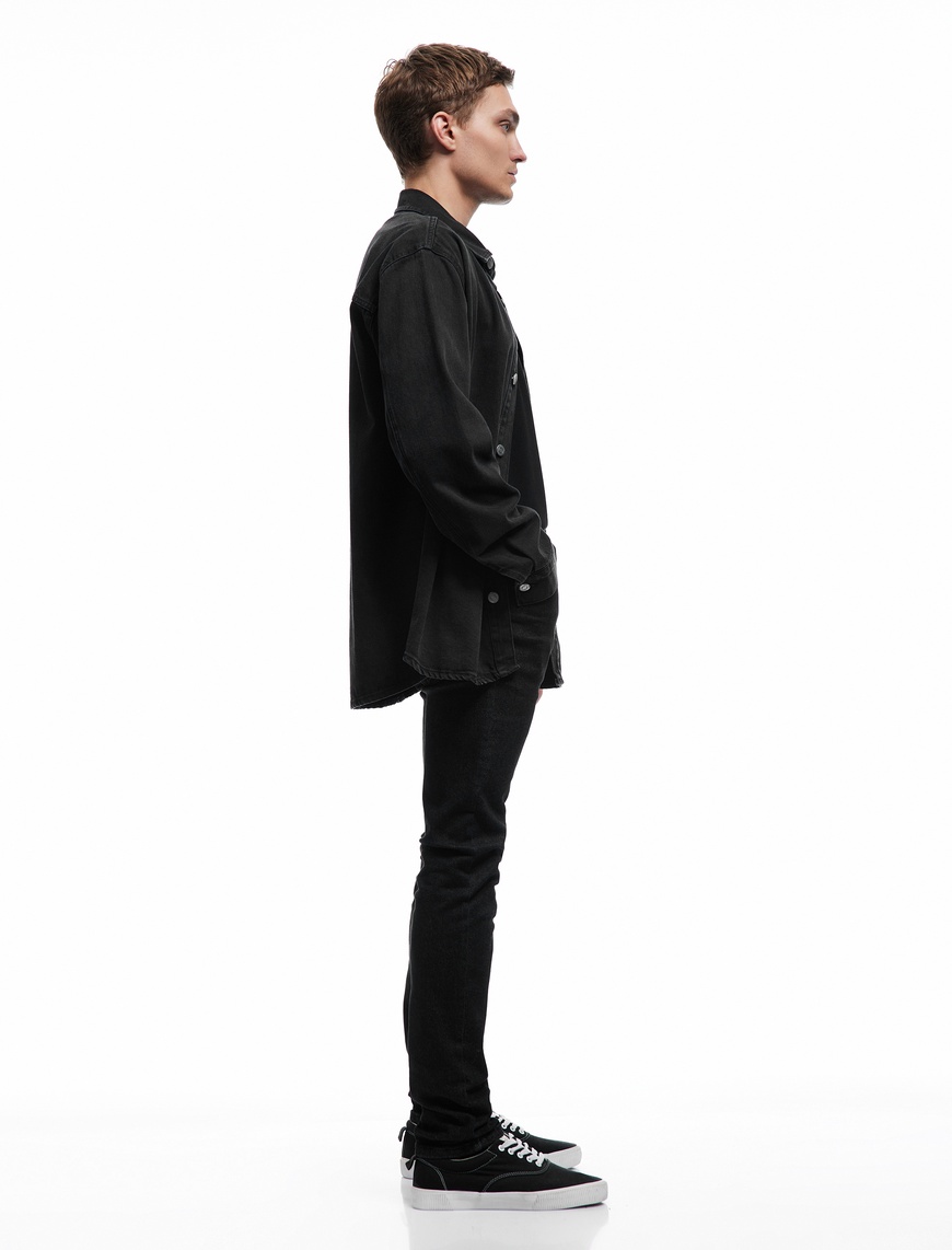   Pamuklu Normal Bel Slim Fit Jean Pantolon - Brad Jean