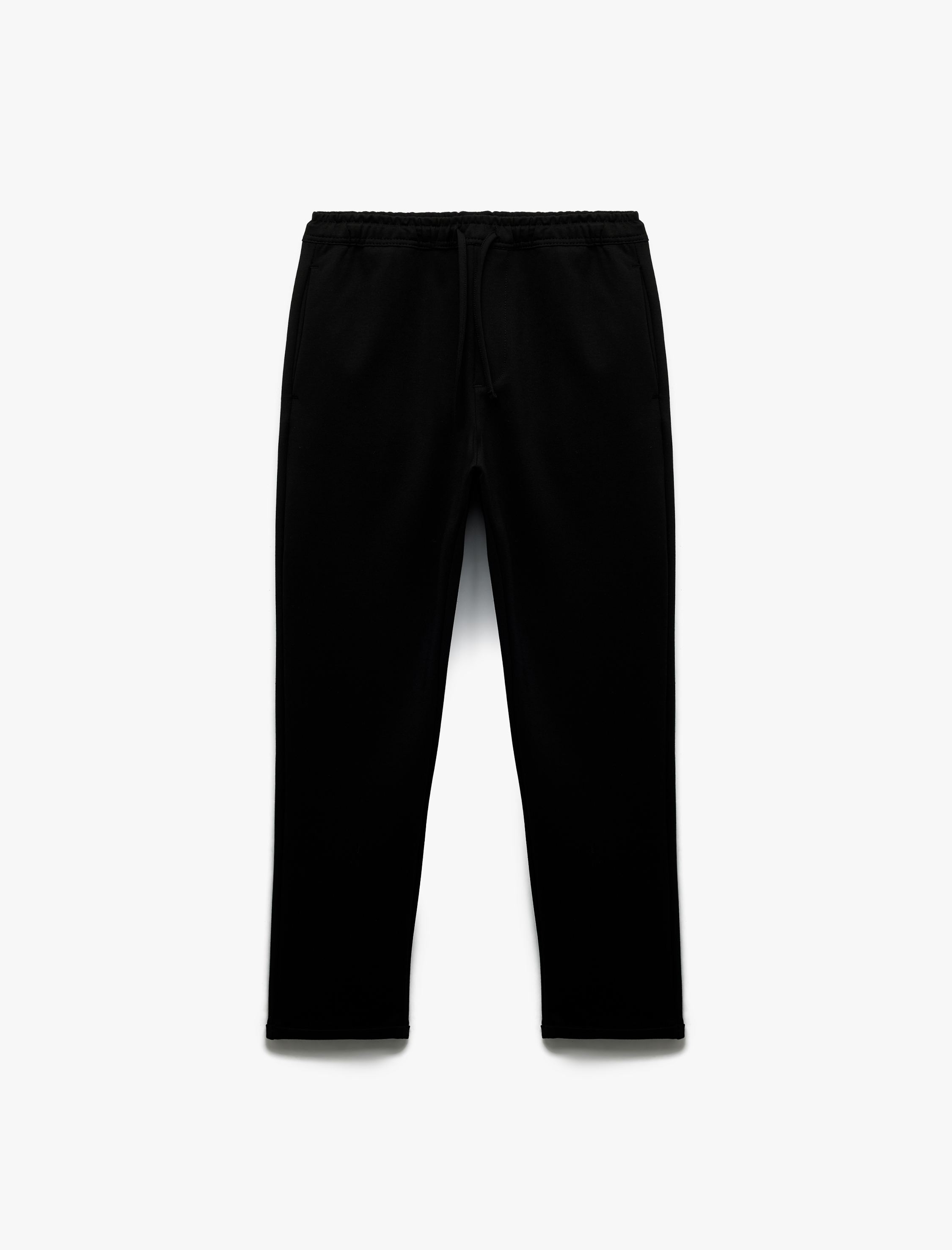   Straight Fit Cep Detaylı Rahat Kesim Beli Bağcıklı Pantolon