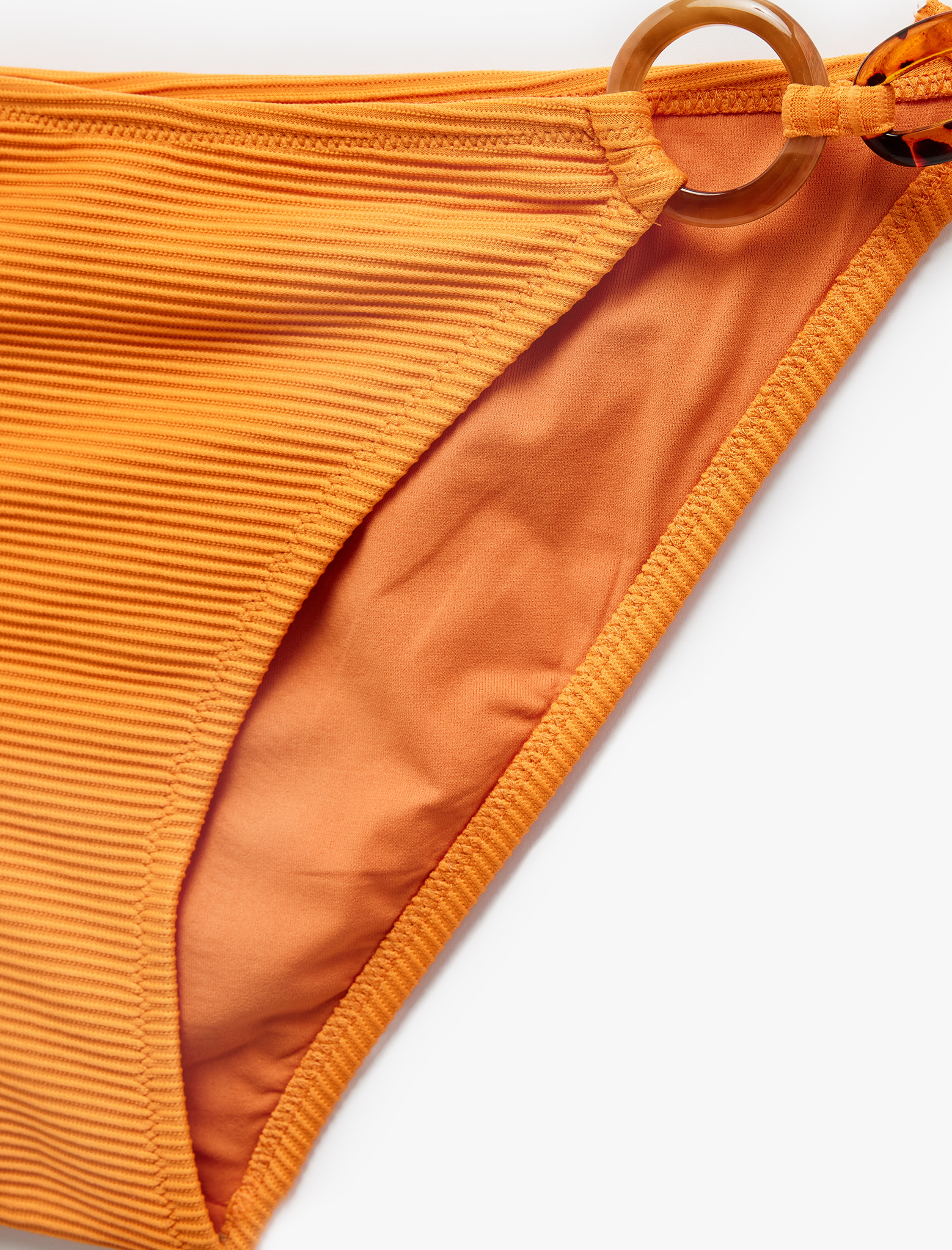   Koton X Şahika Ercümen - Aksesuar Detaylı Dokulu Bikini Altı