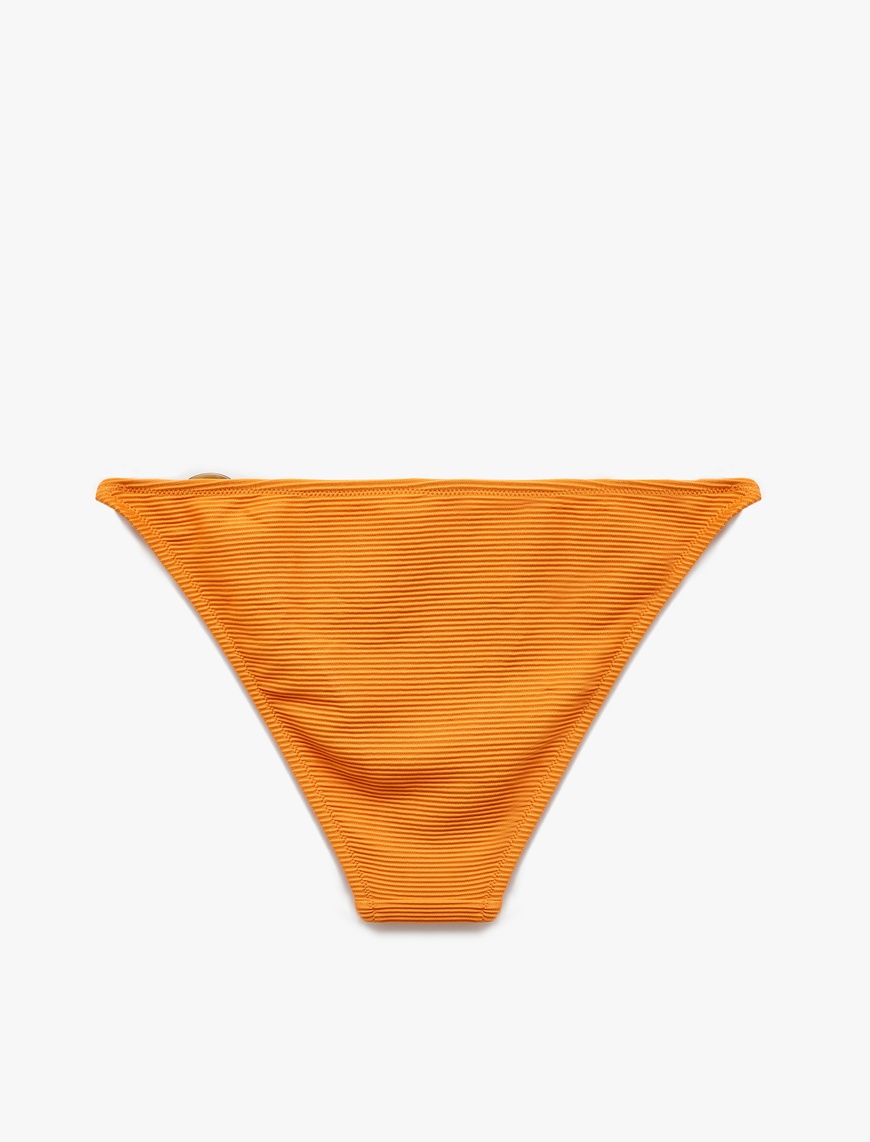   Koton X Şahika Ercümen - Aksesuar Detaylı Dokulu Bikini Altı