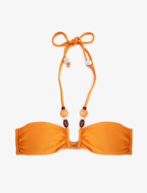 Koton X Şahika Ercümen - Straplez Aksesuarlı Bikini Üstü_2