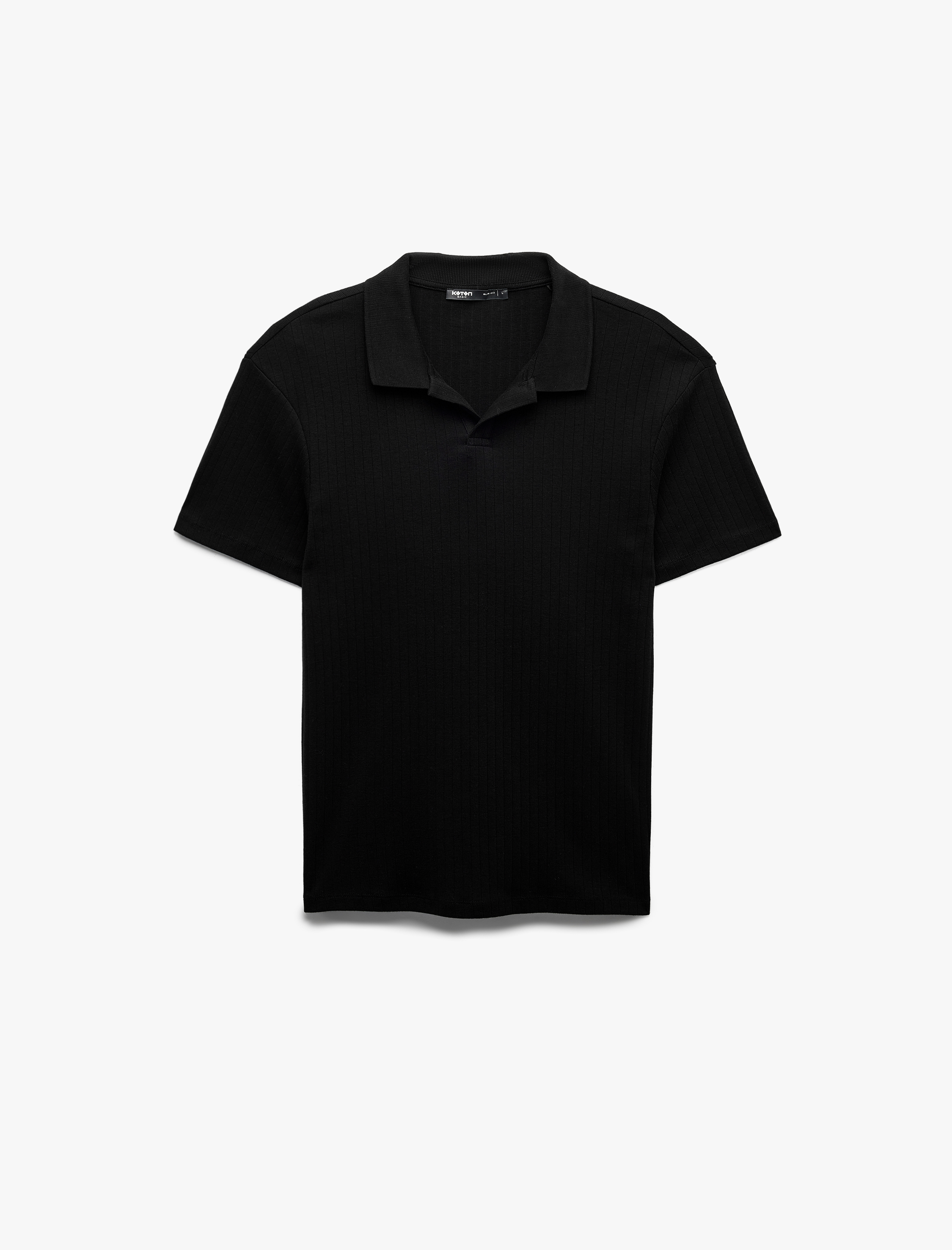   Kısa Kollu Pamuklu Slim Fit Polo Yaka Tişört