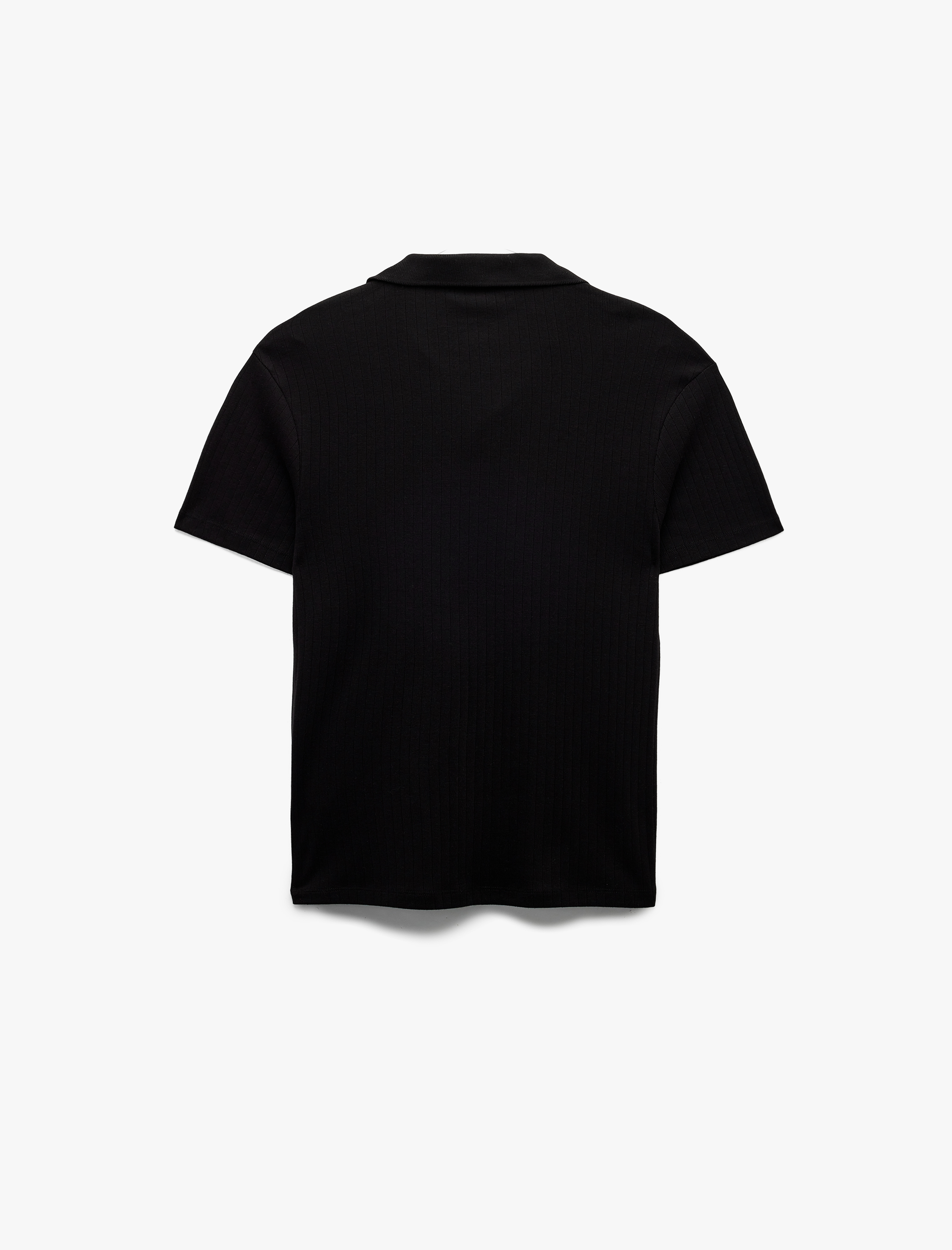   Kısa Kollu Pamuklu Slim Fit Polo Yaka Tişört