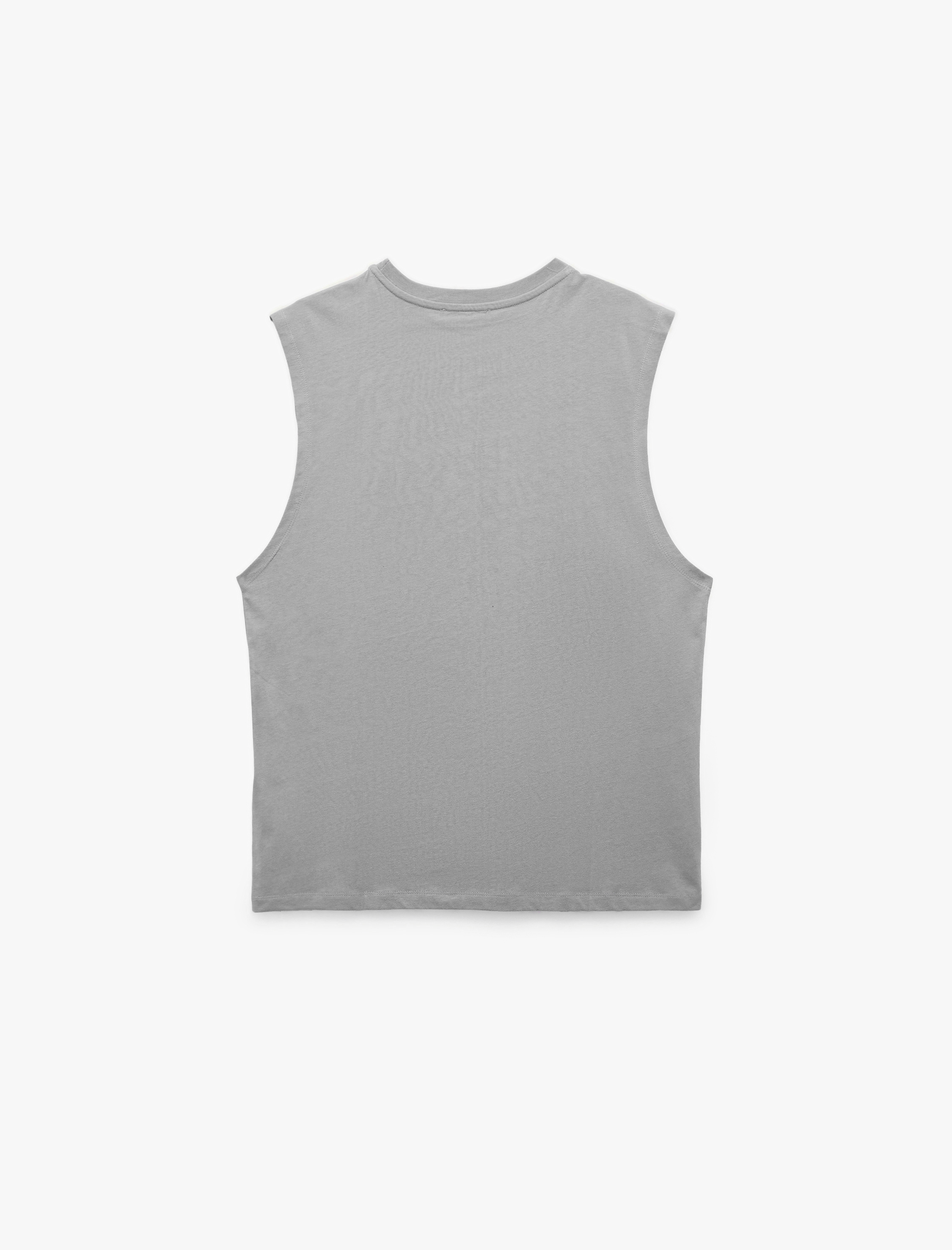   Bisiklet Yaka Regular Fit Pamuklu Kolsuz Tişört