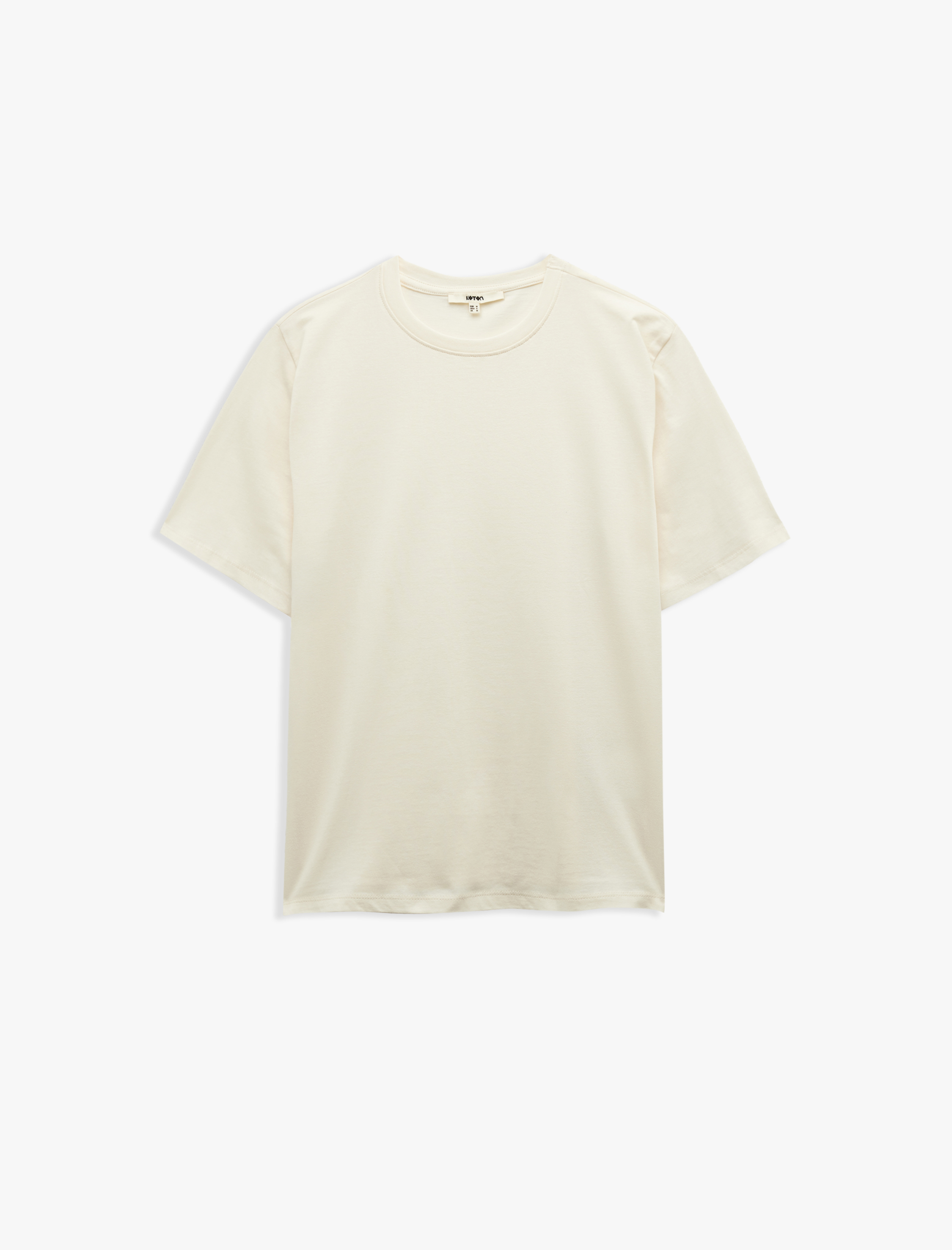   5'li Pamuklu Bisiklet Yaka Kısa Kollu Kadın Tişört Seti