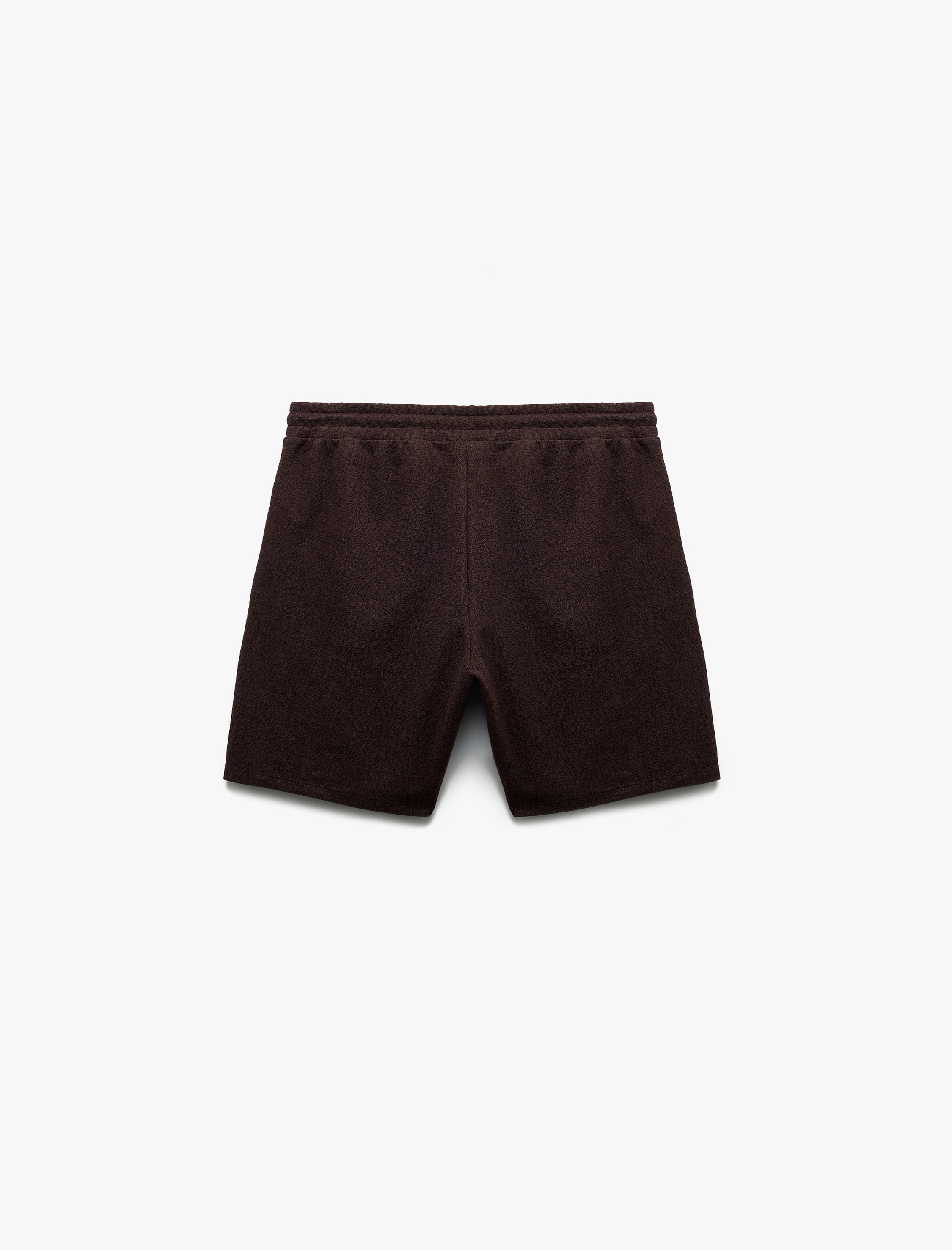   Pamuklu Cep Detaylı Dokulu Beli Bağcıklı Bermuda Şort