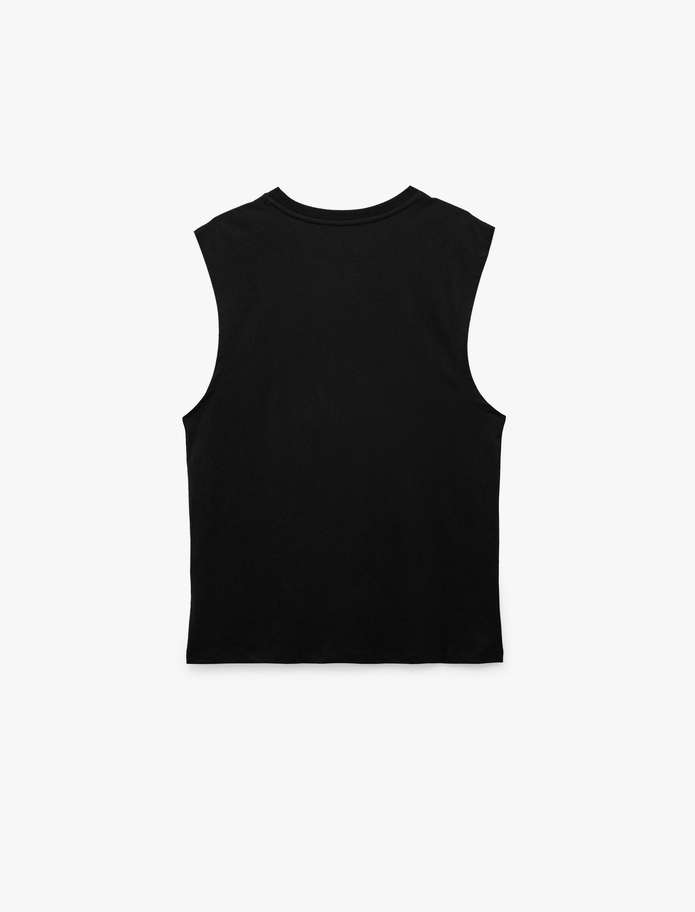   Bisiklet Yaka Pamuklu Yaz Baskılı Kolsuz Atlet