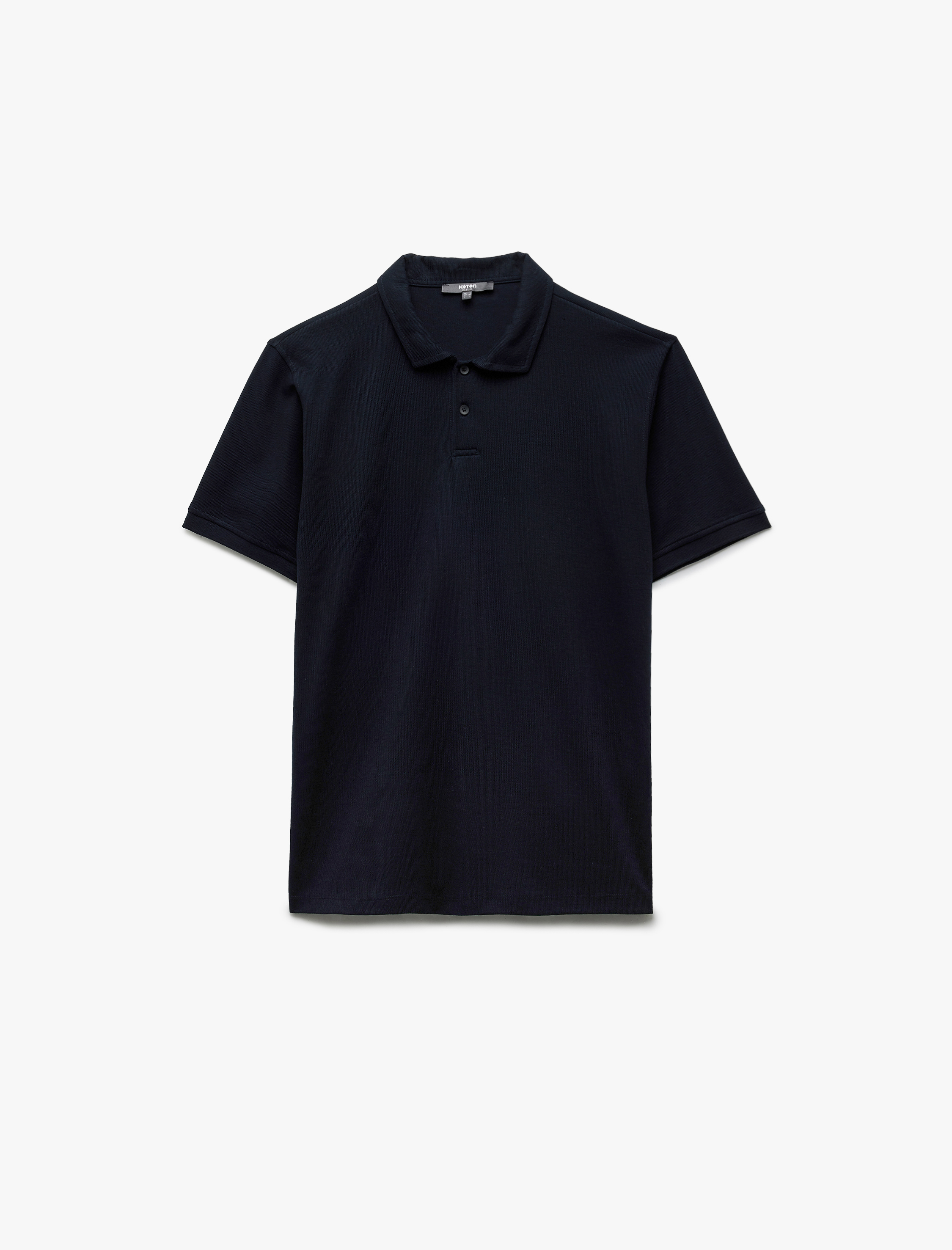   Pamuklu Düğmeli Regular Fit Kısa Kollu Polo Yaka Tişört