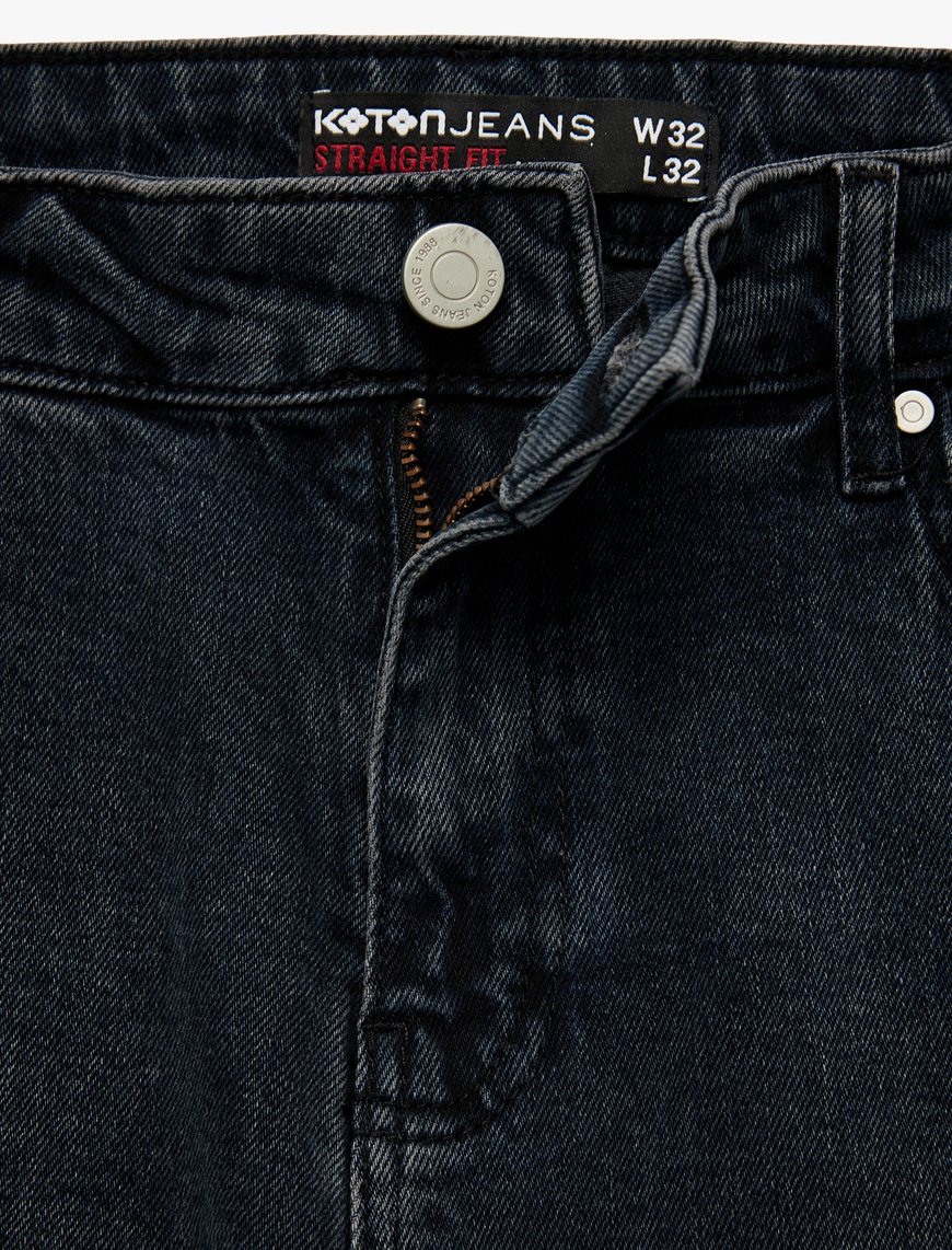   Normal Bel Straight Fit Jean Pantolon - Mark Jean