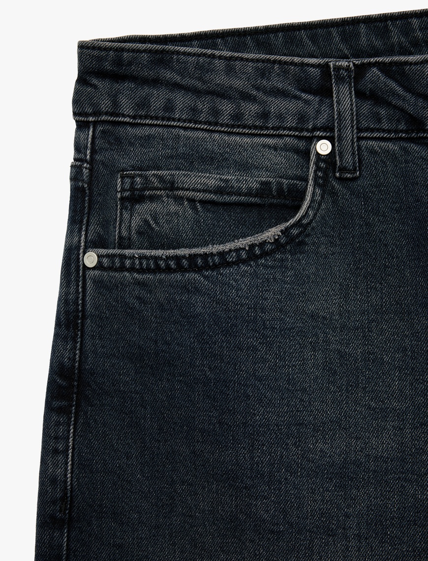   Normal Bel Straight Fit Jean Pantolon - Mark Jean