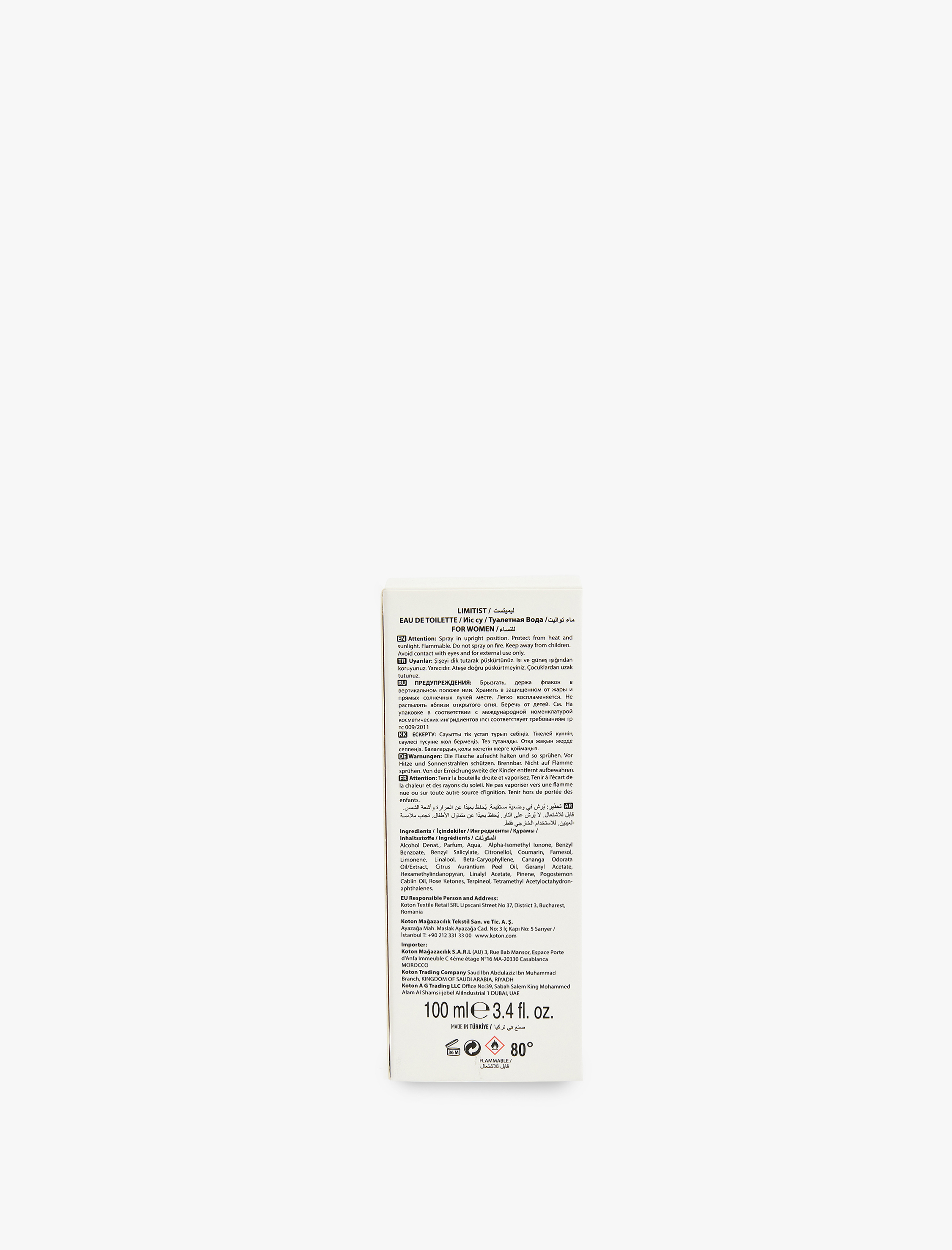  Kadın Limitist Parfüm 100ML
