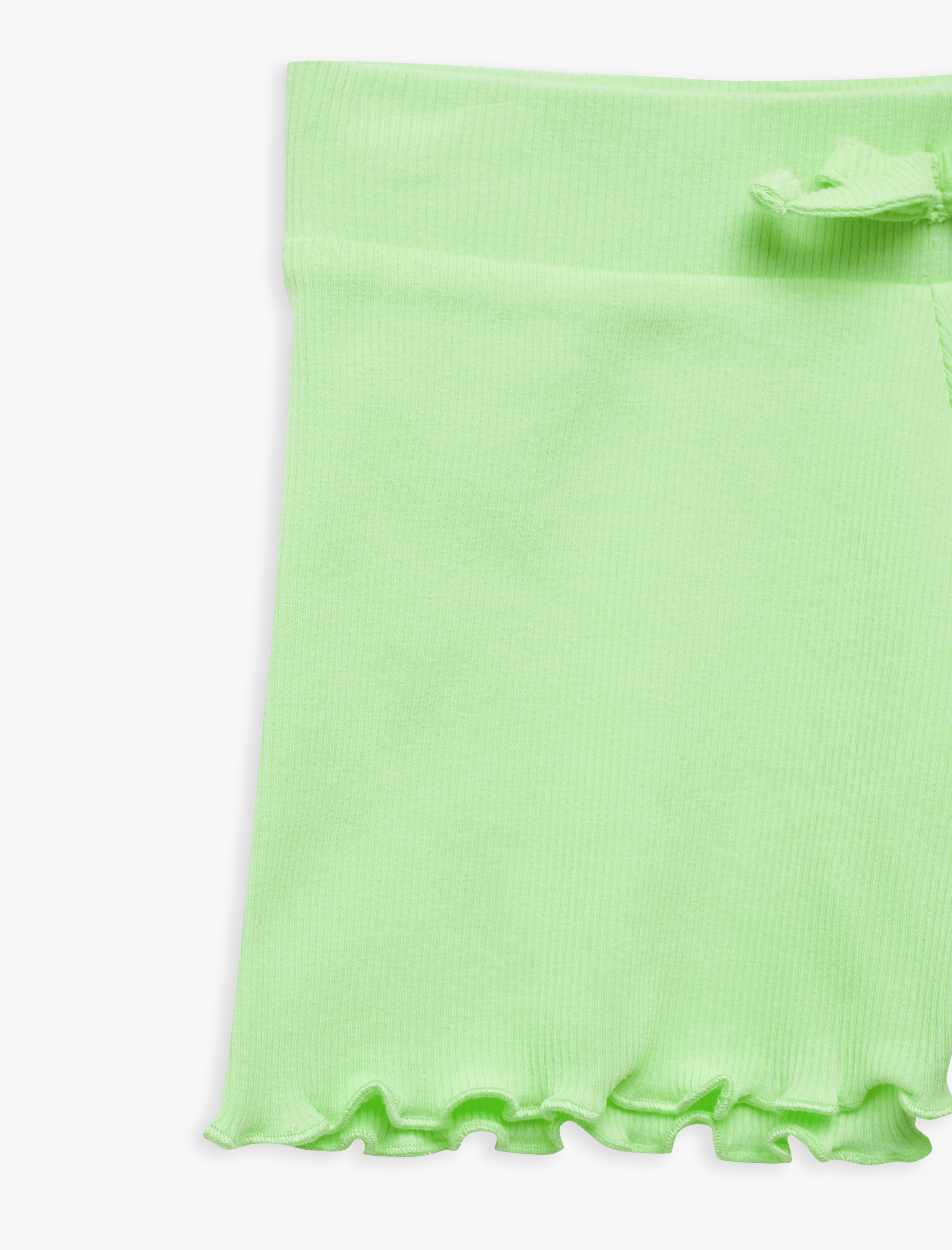  Kız Çocuk Kaşkorse Pamuklu Fiyonklu Mini Şort