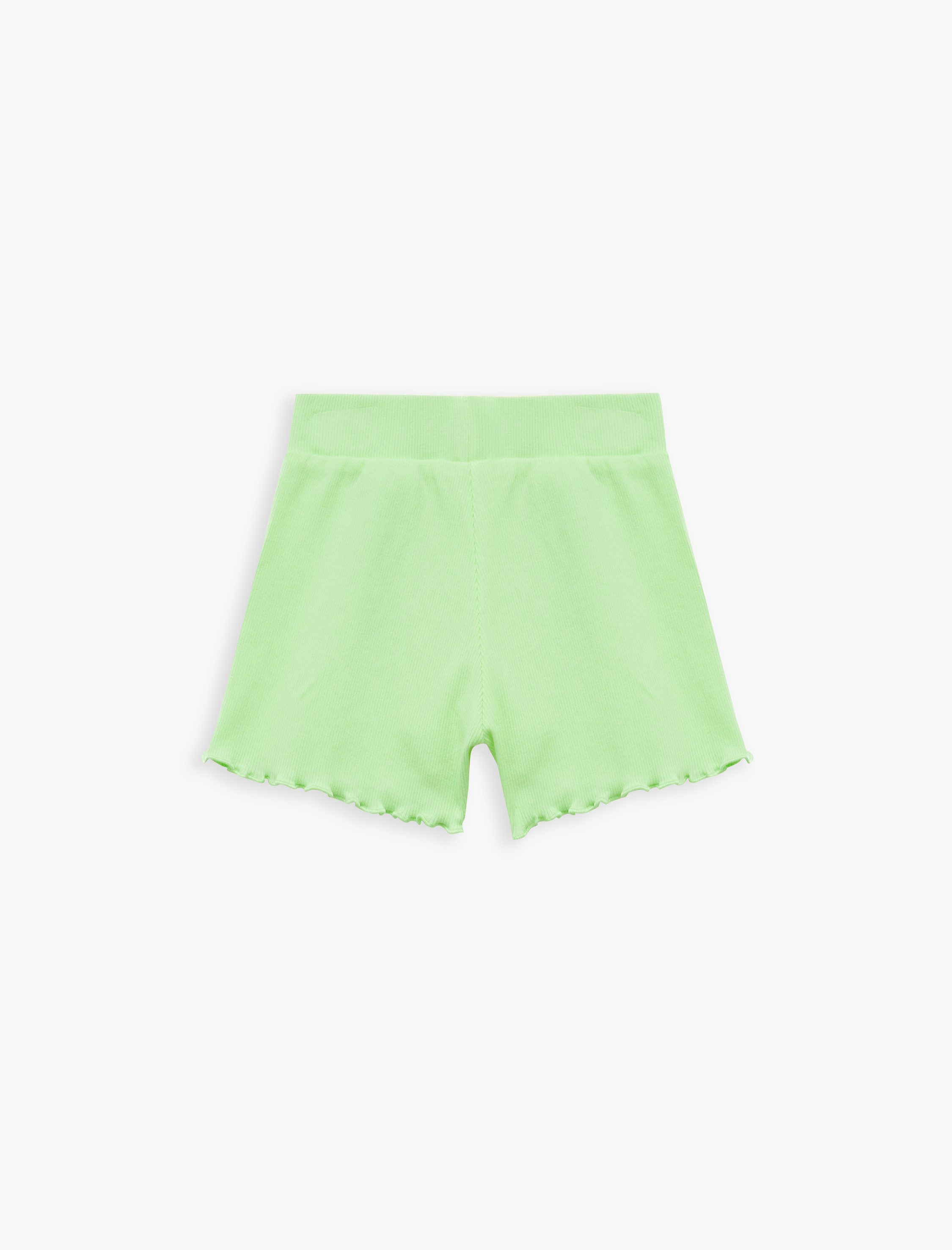  Kız Çocuk Kaşkorse Pamuklu Fiyonklu Mini Şort