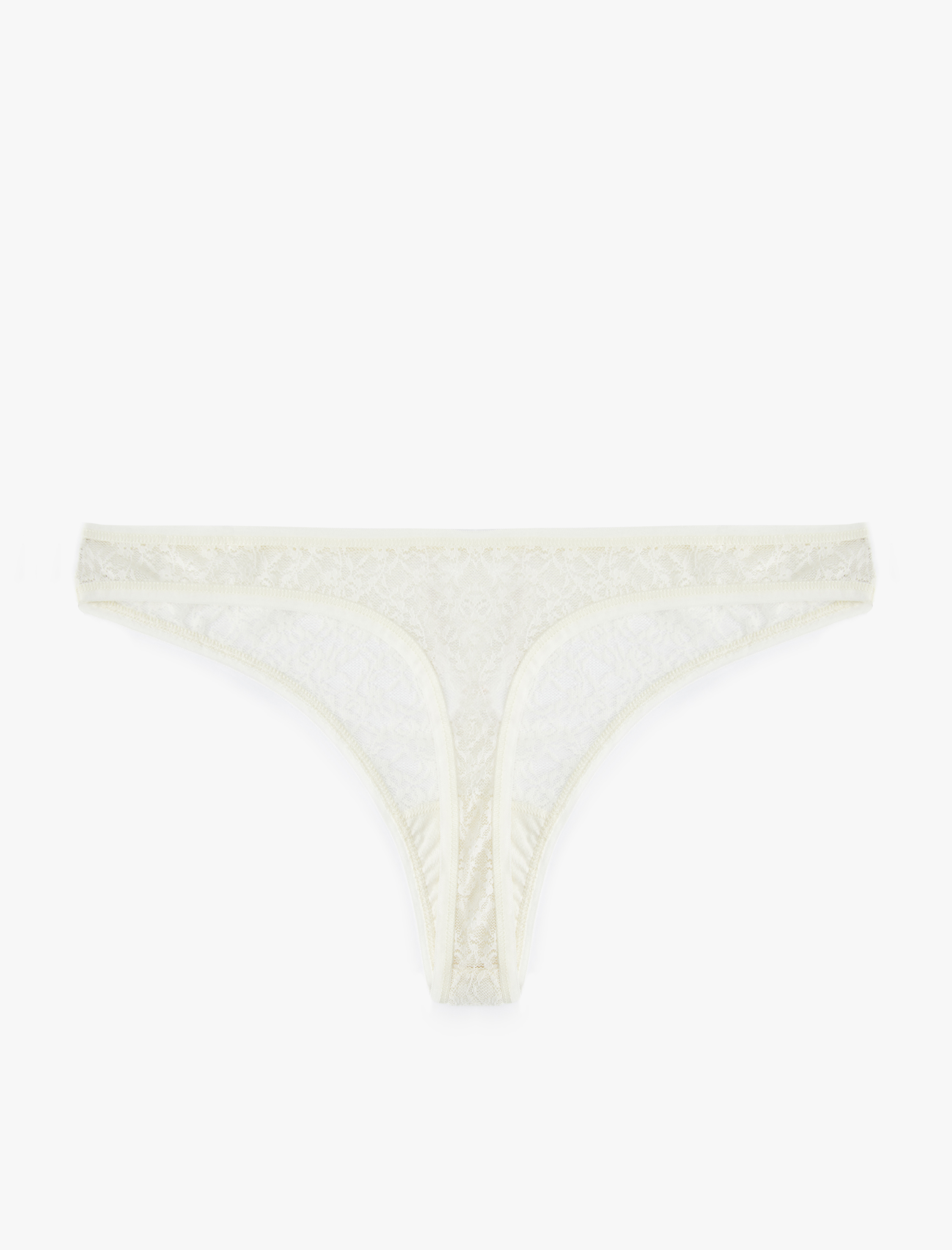   Transparan Dantelli String Külot