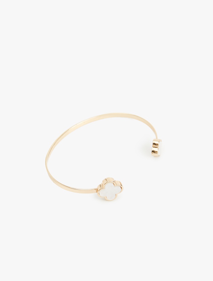 Kadın Çiçek Detaylı Bileklik