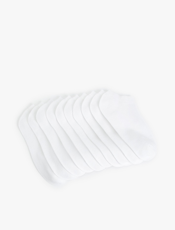 Kadın Basic 10'lu Patik Çorap Seti