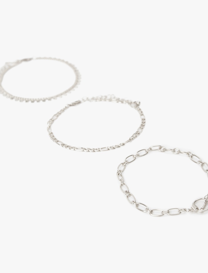 Kadın Zincir Bileklik Seti