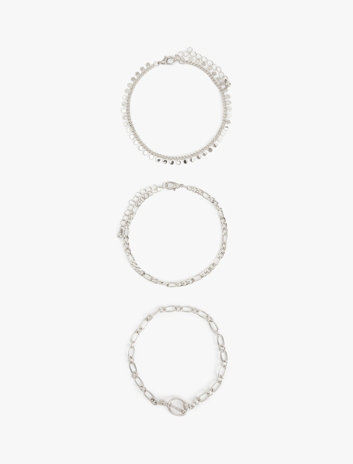 Kadın Zincir Bileklik Seti