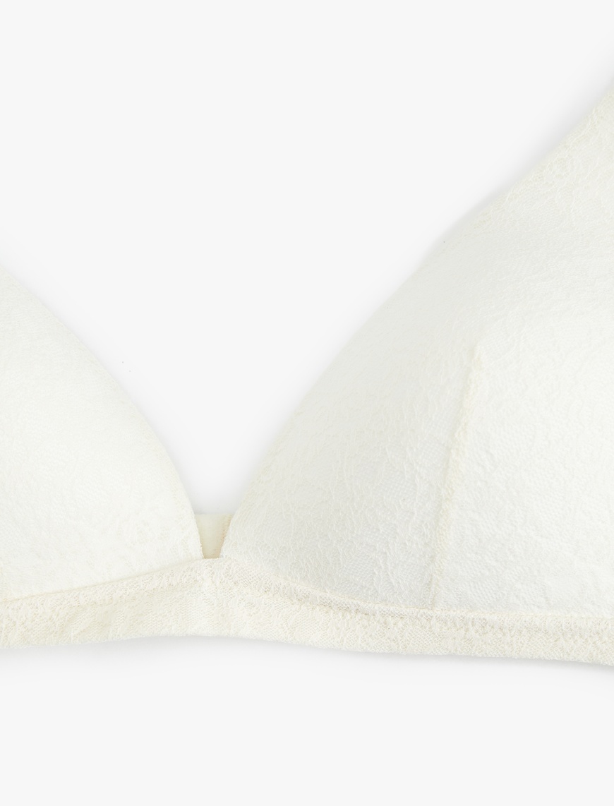   Rahat Kalıp Soft Dantelli Bralet Sütyen