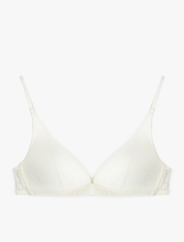  Rahat Kalıp Soft Dantelli Bralet Sütyen