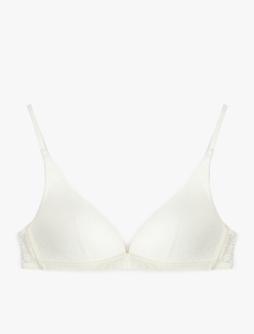   Rahat Kalıp Soft Dantelli Bralet Sütyen