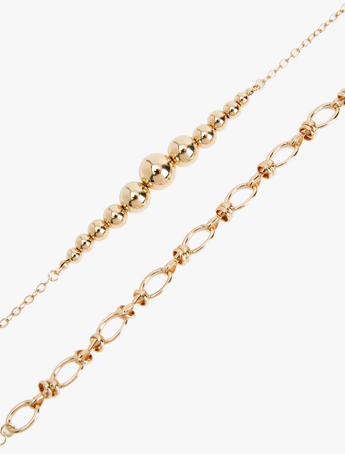 Kadın Zincir Bileklik Seti