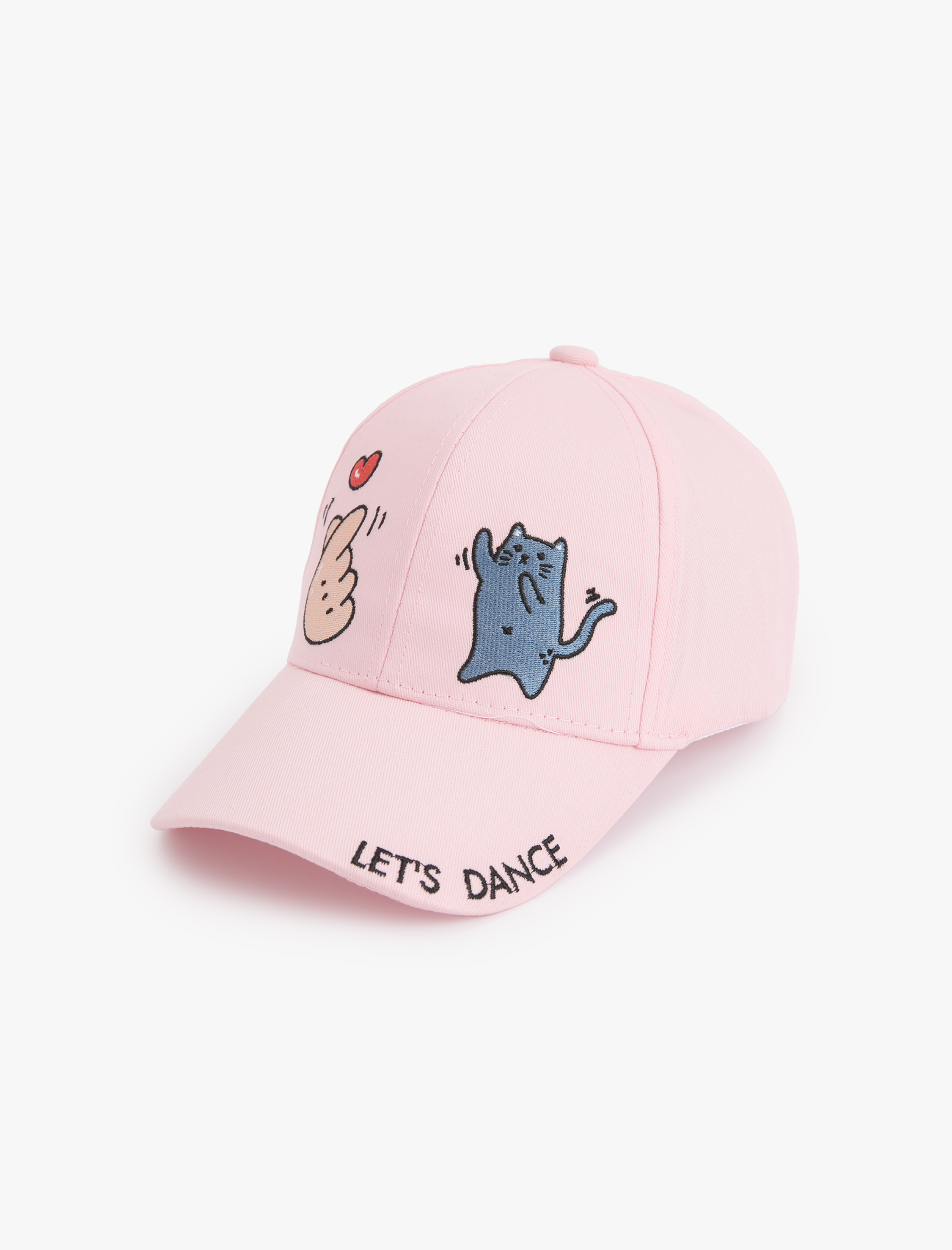  Kız Çocuk İşleme Detaylı Kep Şapka