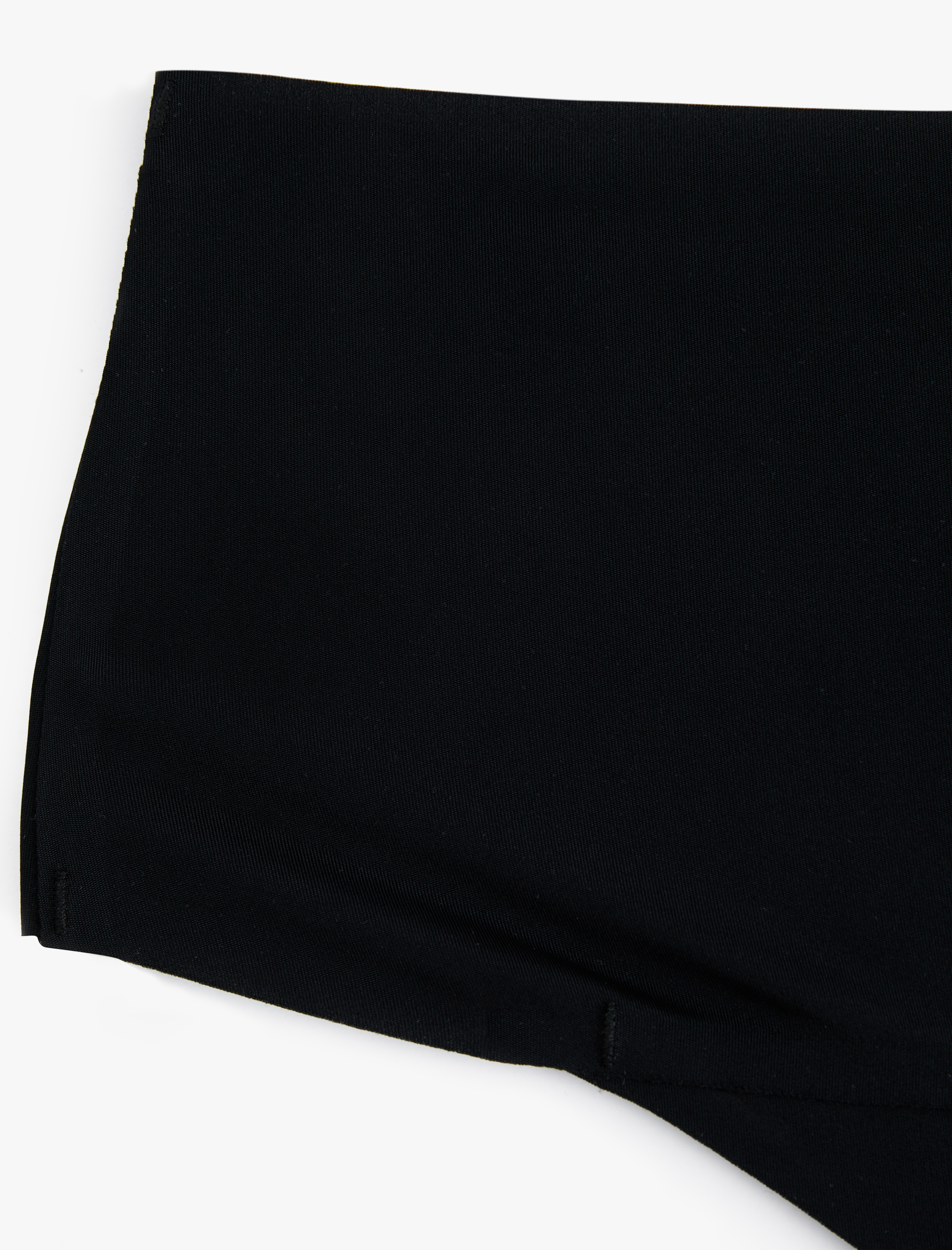   Vücudu Saran Hafif Kumaş Yüksek Bel Lazer Kesim Hipster Dikişsiz Külot