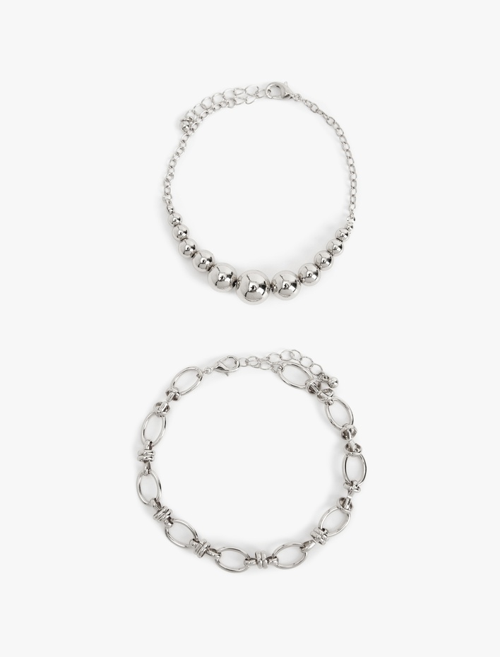 Kadın Zincir Bileklik Seti