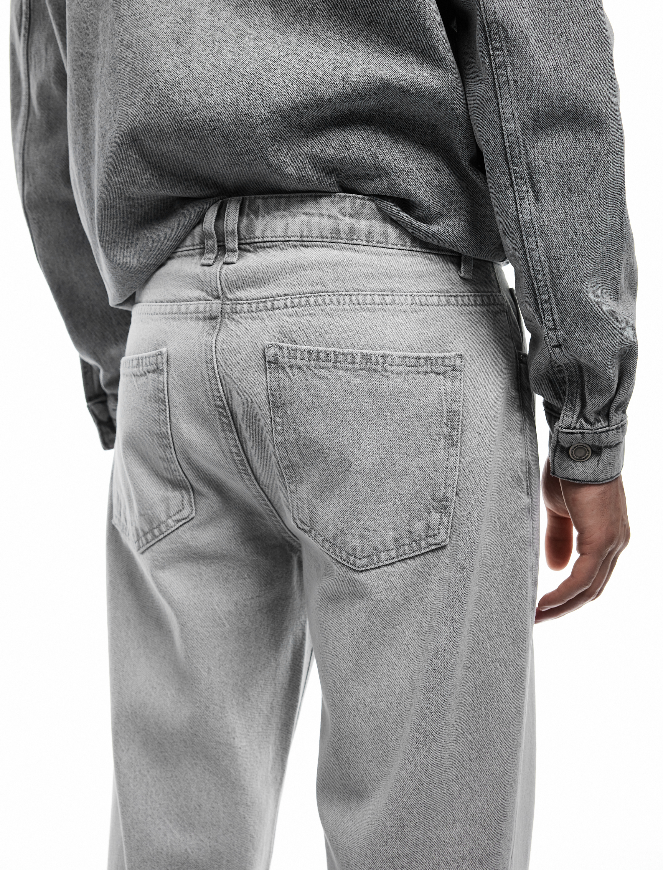   Pamuklu Normal Bel Vintage Straight Fit Jean Pantolon