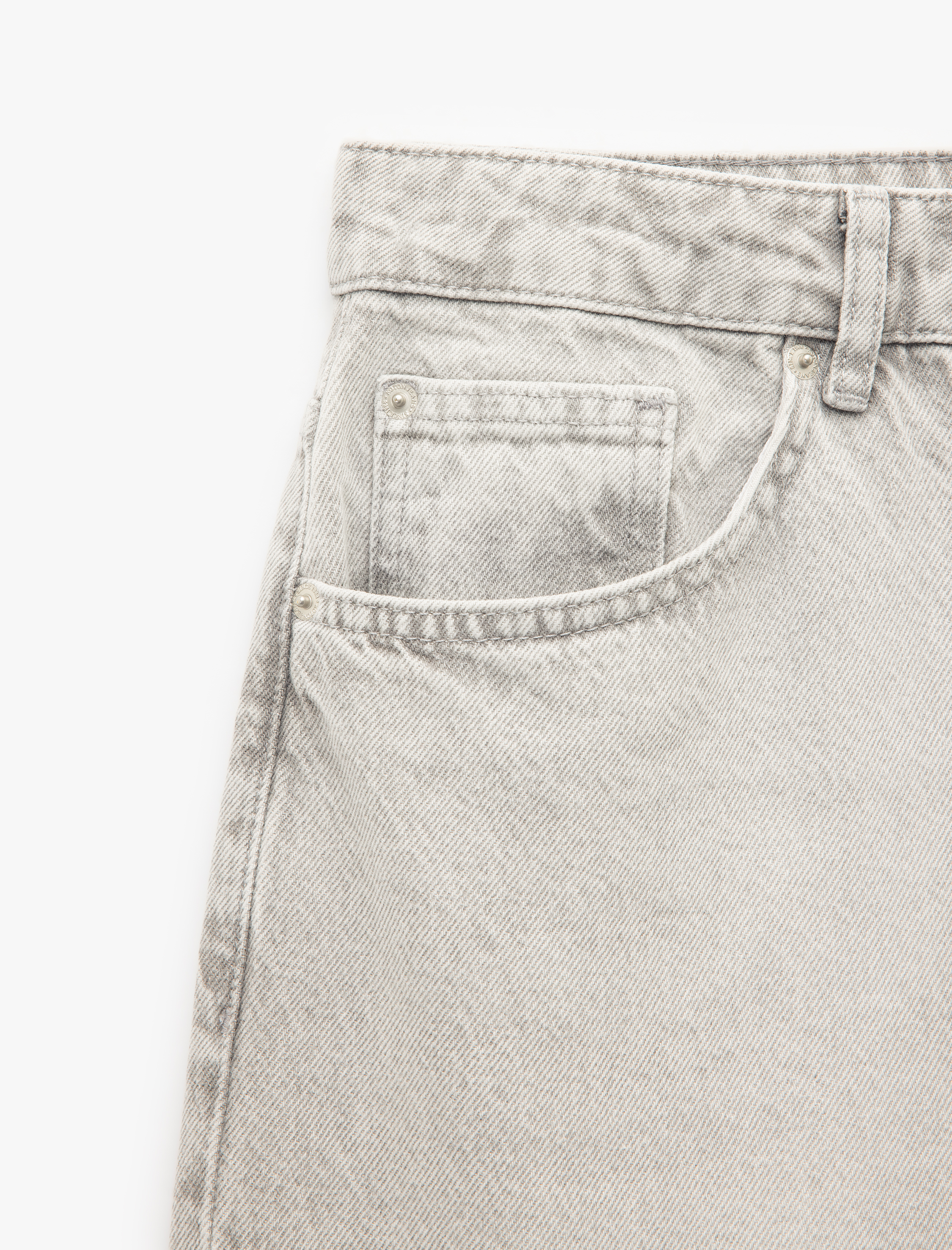   Pamuklu Normal Bel Vintage Straight Fit Jean Pantolon