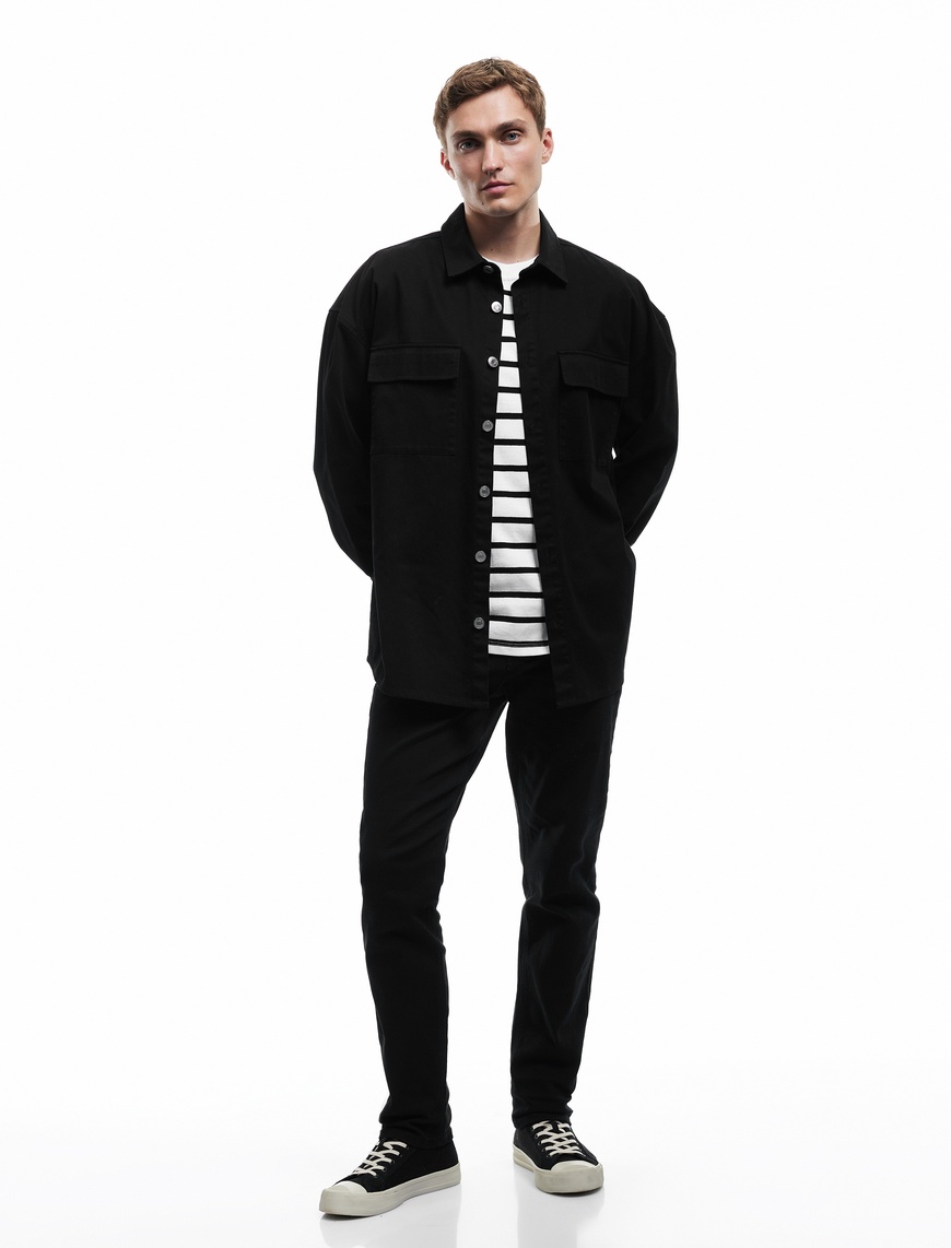   Pamuklu Normal Bel Slim Straight Fit Jean Pantolon - Chadwick Jean