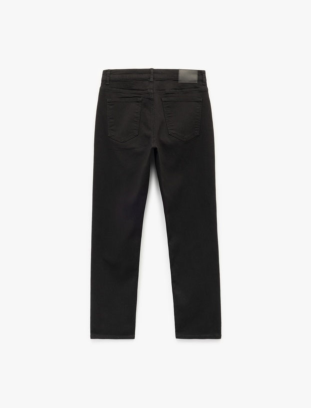 Pamuklu Normal Bel Slim Straight Fit Jean Pantolon - Chadwick Jean_4