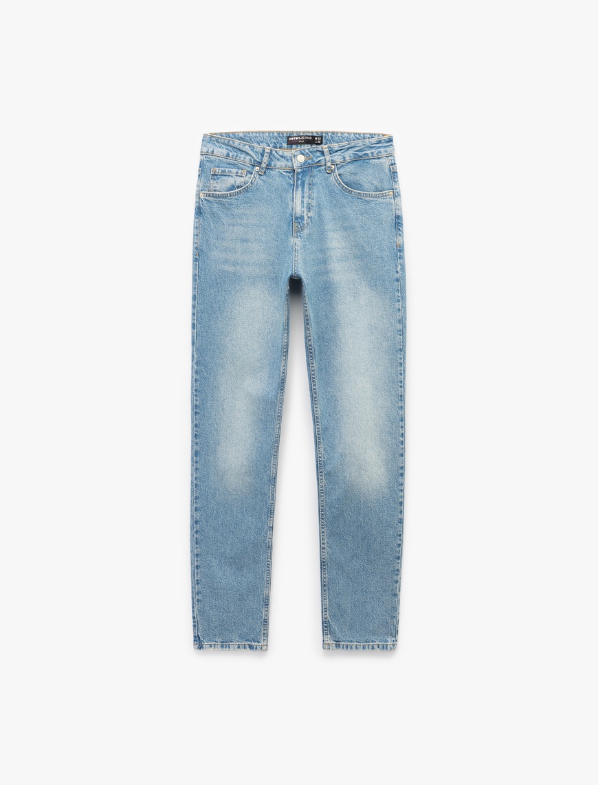   Pamuklu Slim Fit Jean Pantolon - Brad Jean