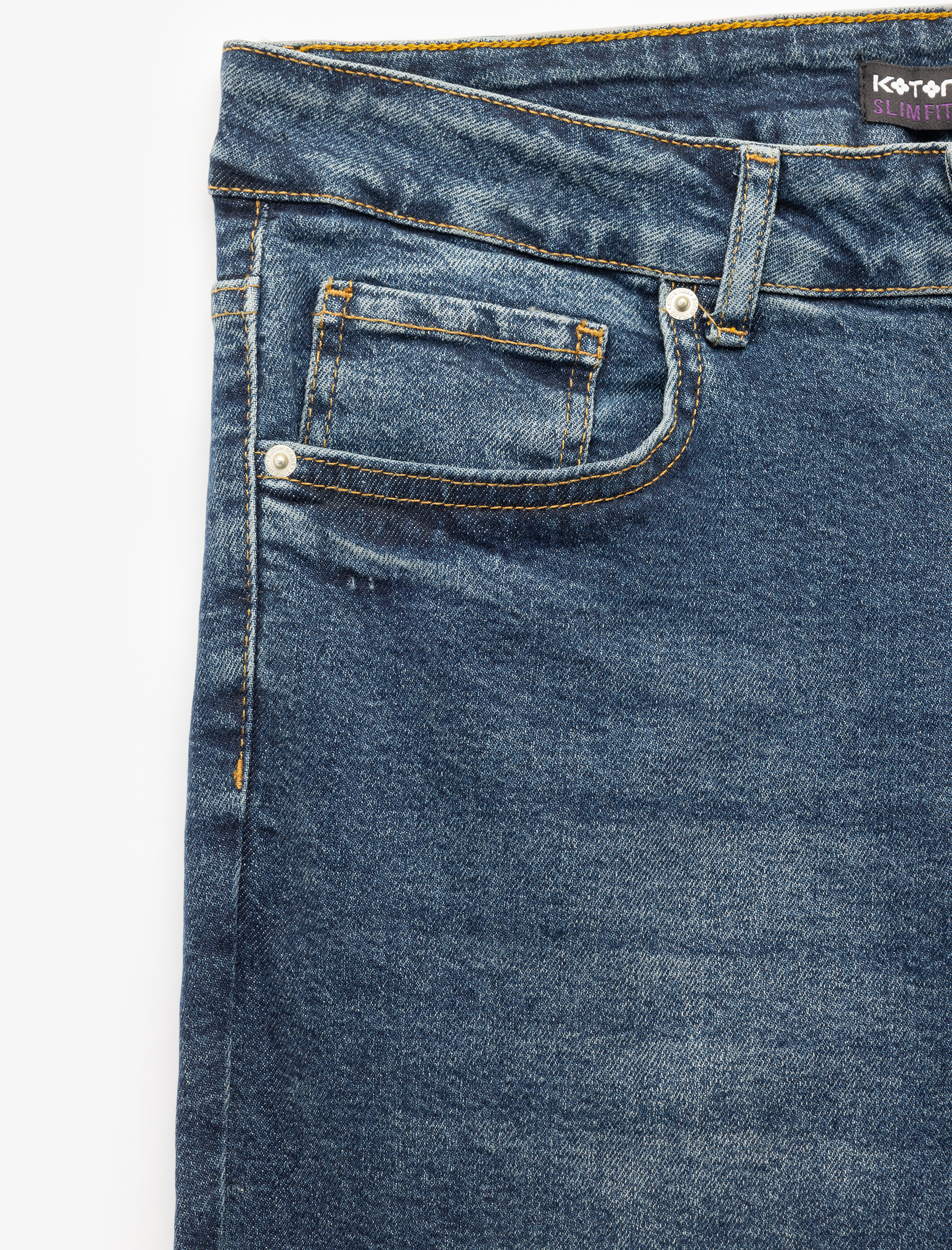   Normal Bel Slim Fit Jean Pantolon - Brad Jean