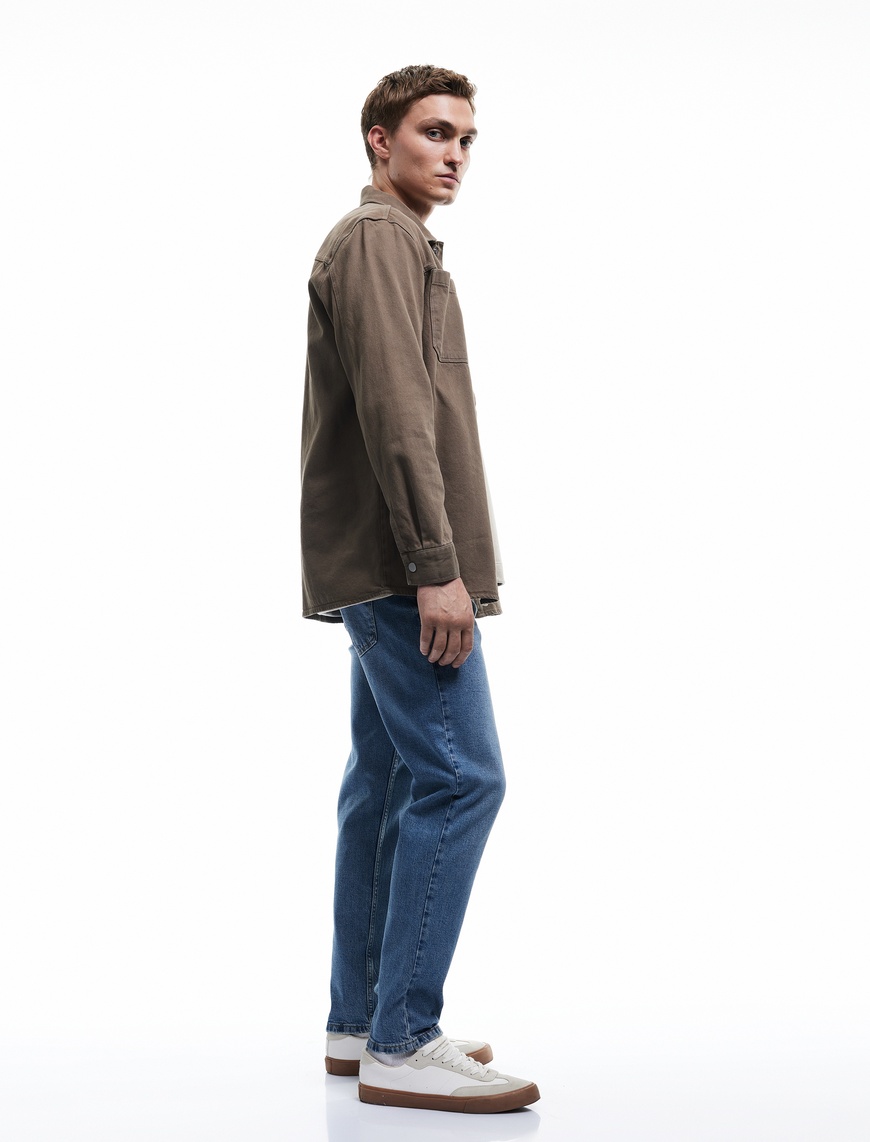  Pamuklu Normal Bel Tapered Fit Jean Pantolon - Joe Jean