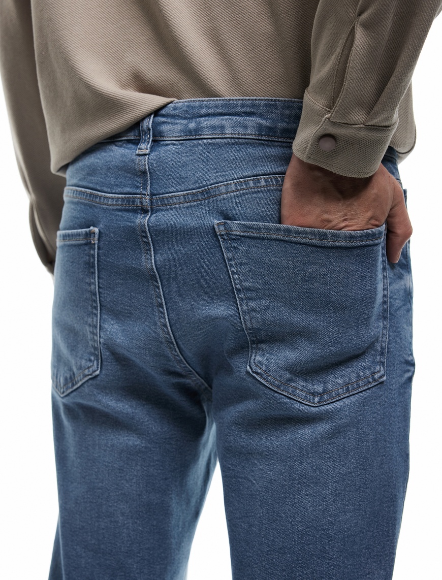   Normal Bel Pamuklu Skinny Fit Jean Pantolon - Michael Jean