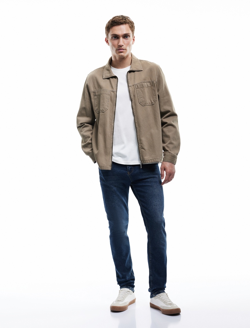  Normal Bel Slim Fit Jean Pantolon - Brad Jean