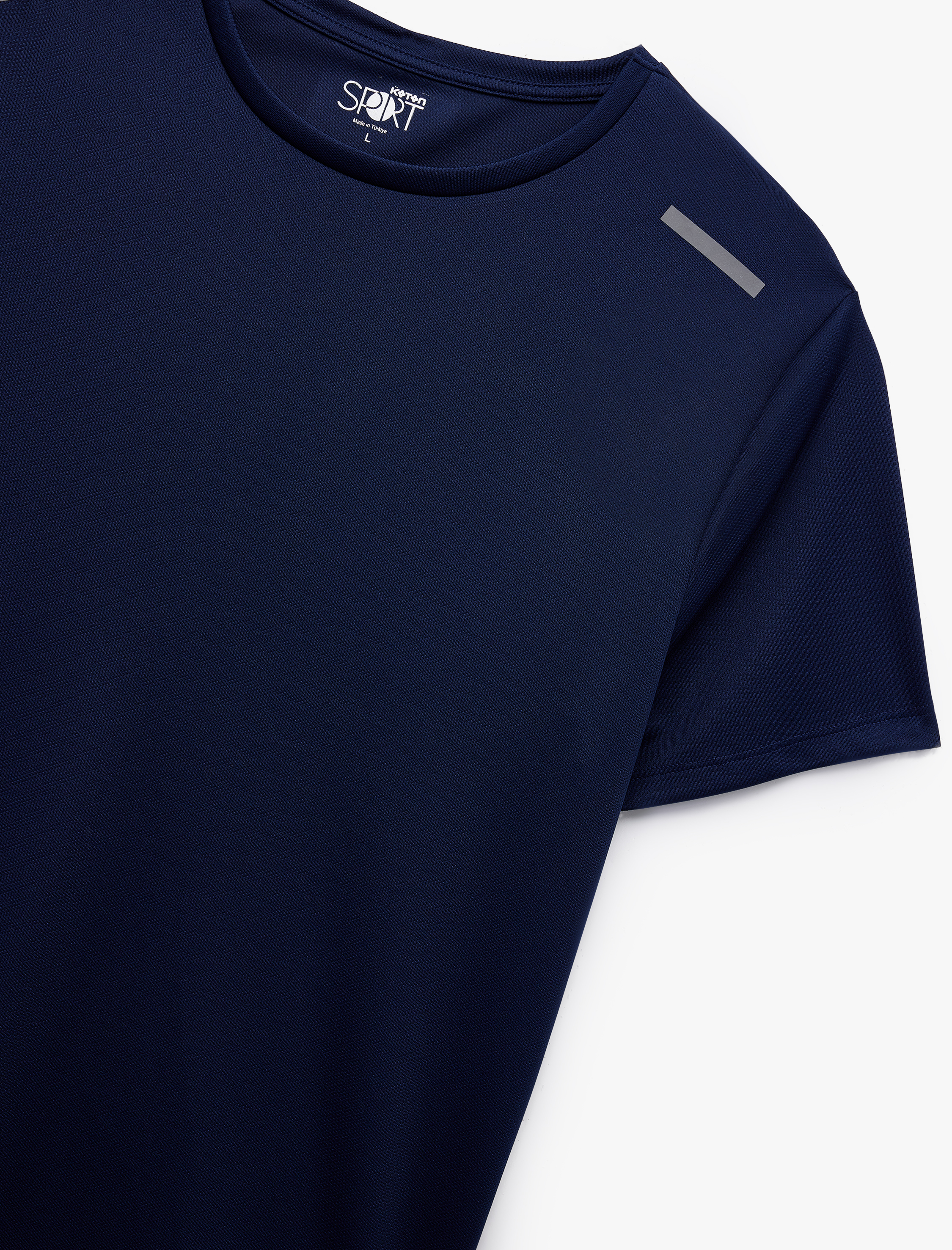   Kısa Kollu Baskılı Regular Fit Bisiklet Yaka Spor Tişört