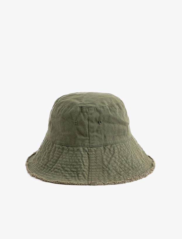 Pamuklu Bucket Şapka_0