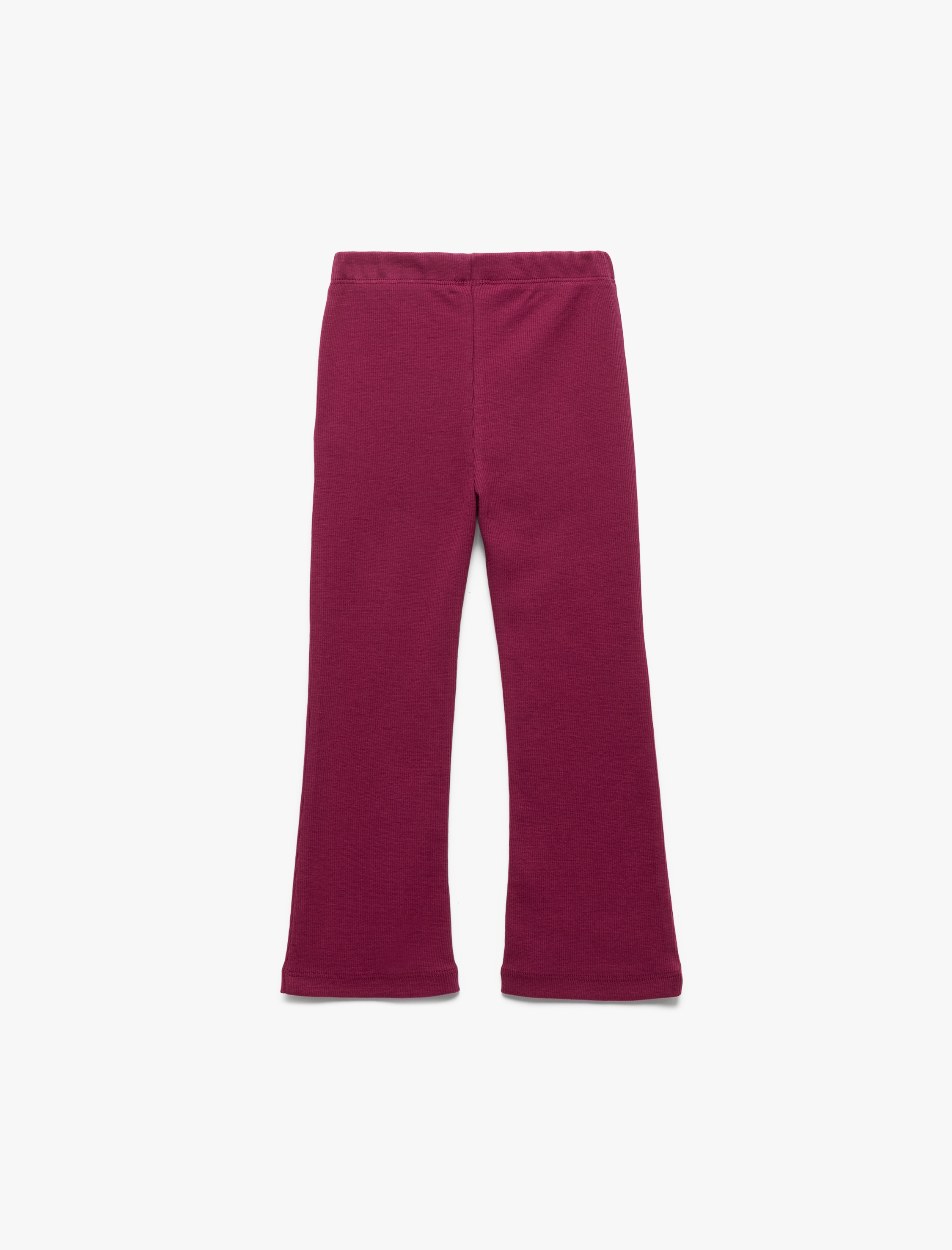  Kız Bebek Pamuklu Ribanalı Basic İspanyol Paça Tayt