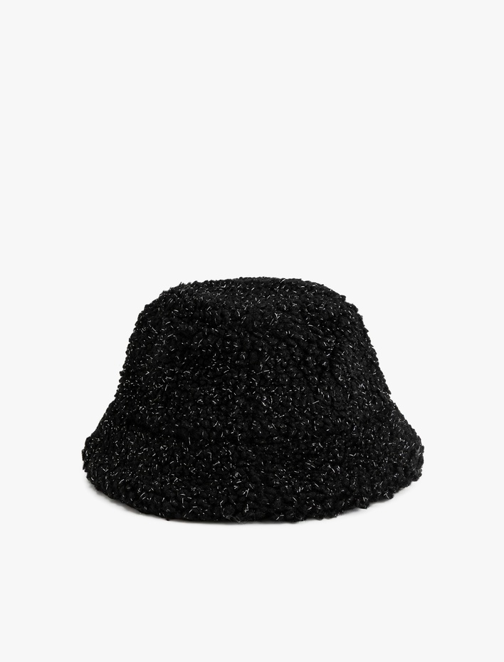 Kadın Peluş Bucket Şapka