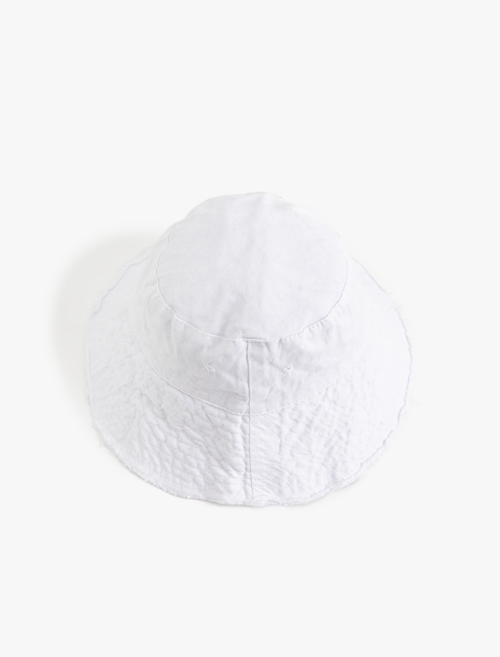 Kadın Pamuklu Bucket Şapka