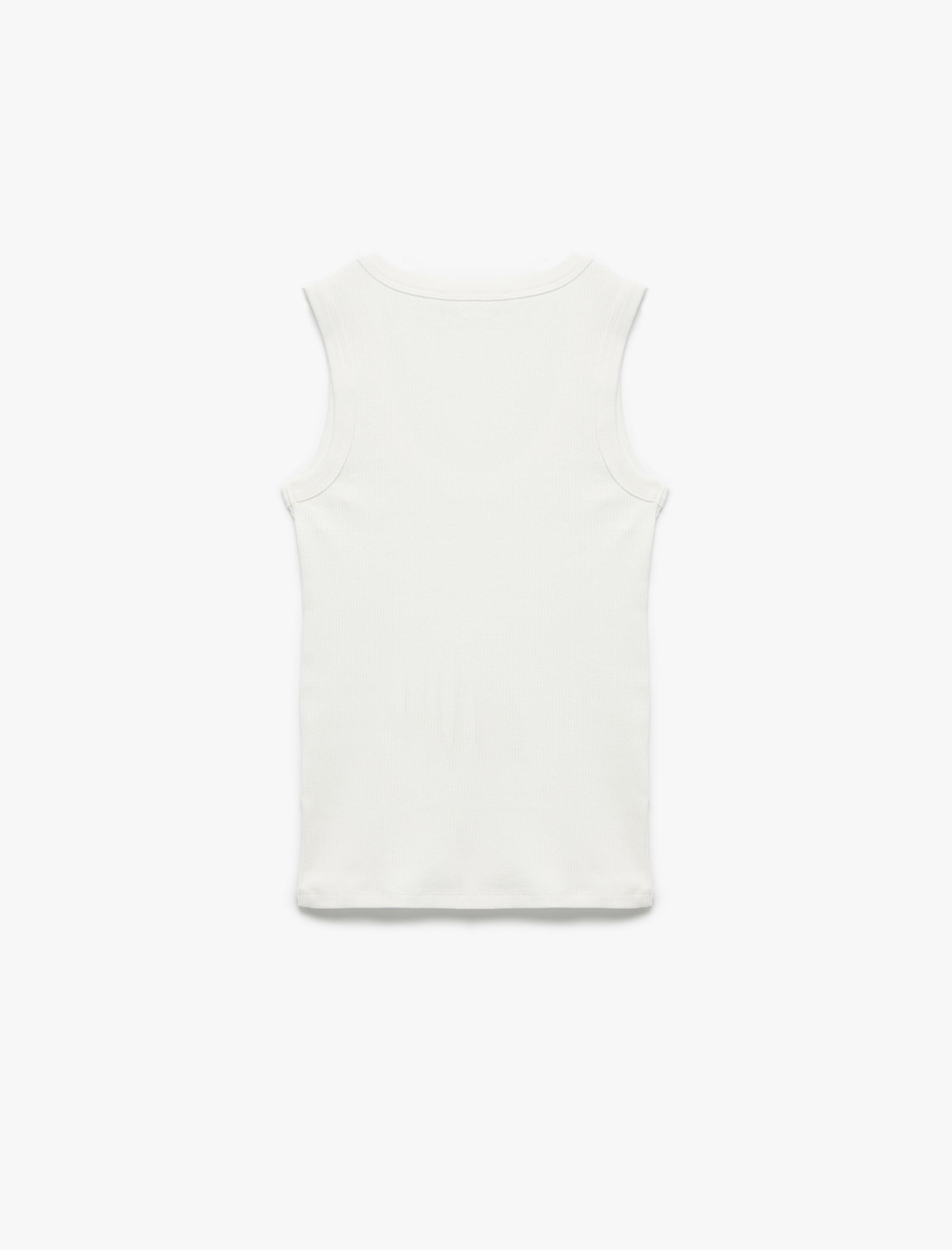   Pamuklu Slim Fit İnci İşleme Detaylı Fiyonklu U Yaka Atlet