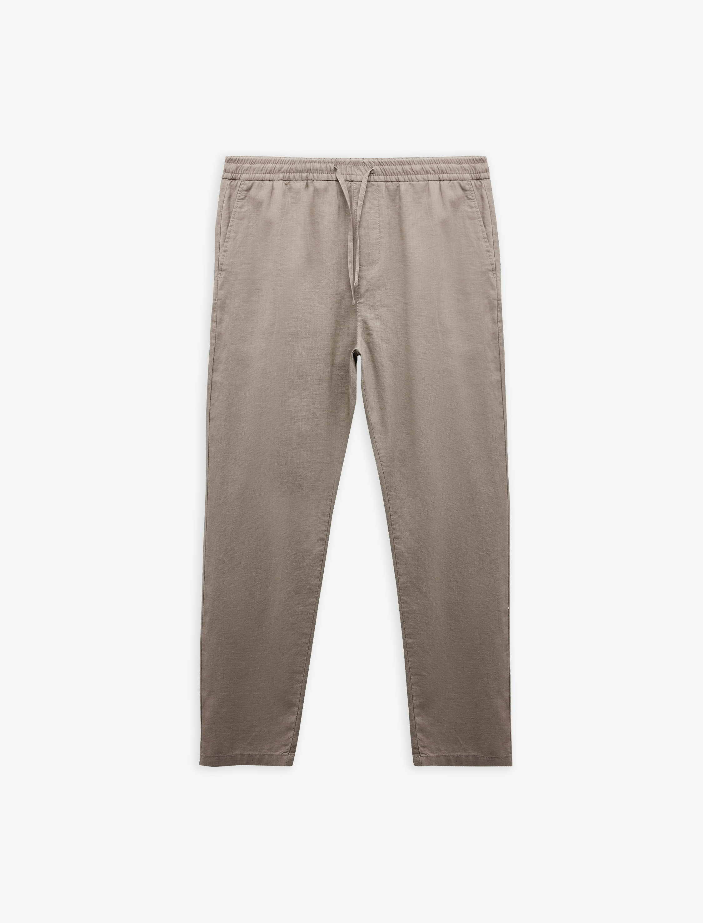   Cep Detaylı Regular Fit Beli Bağcıklı Pantolon