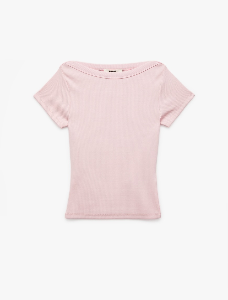   Pamuklu Slim Fit Kısa Kollu Bisiklet Yaka Basic Tişört