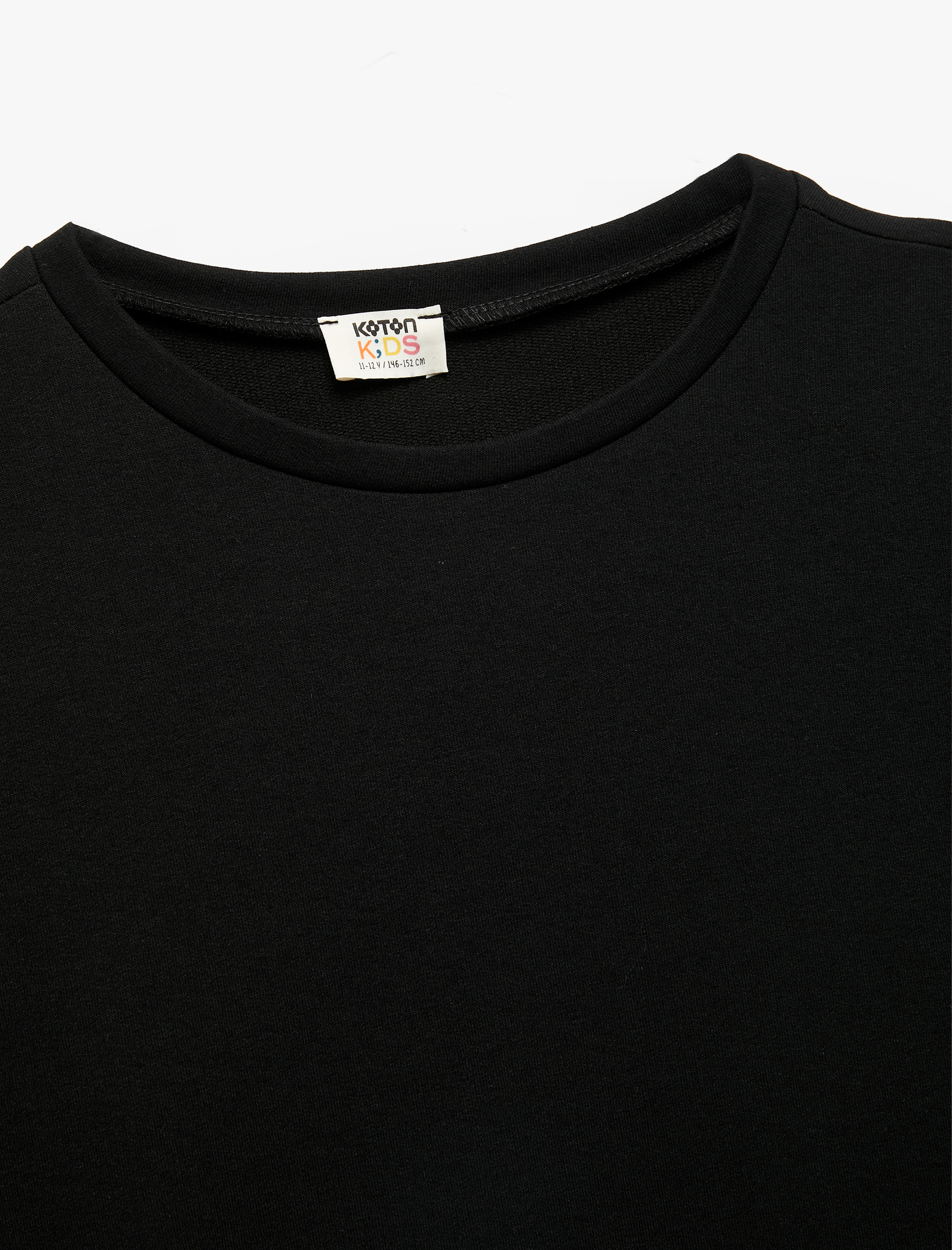  Erkek Çocuk Uzun Kollu Bisiklet Yaka Basic Sweatshirt